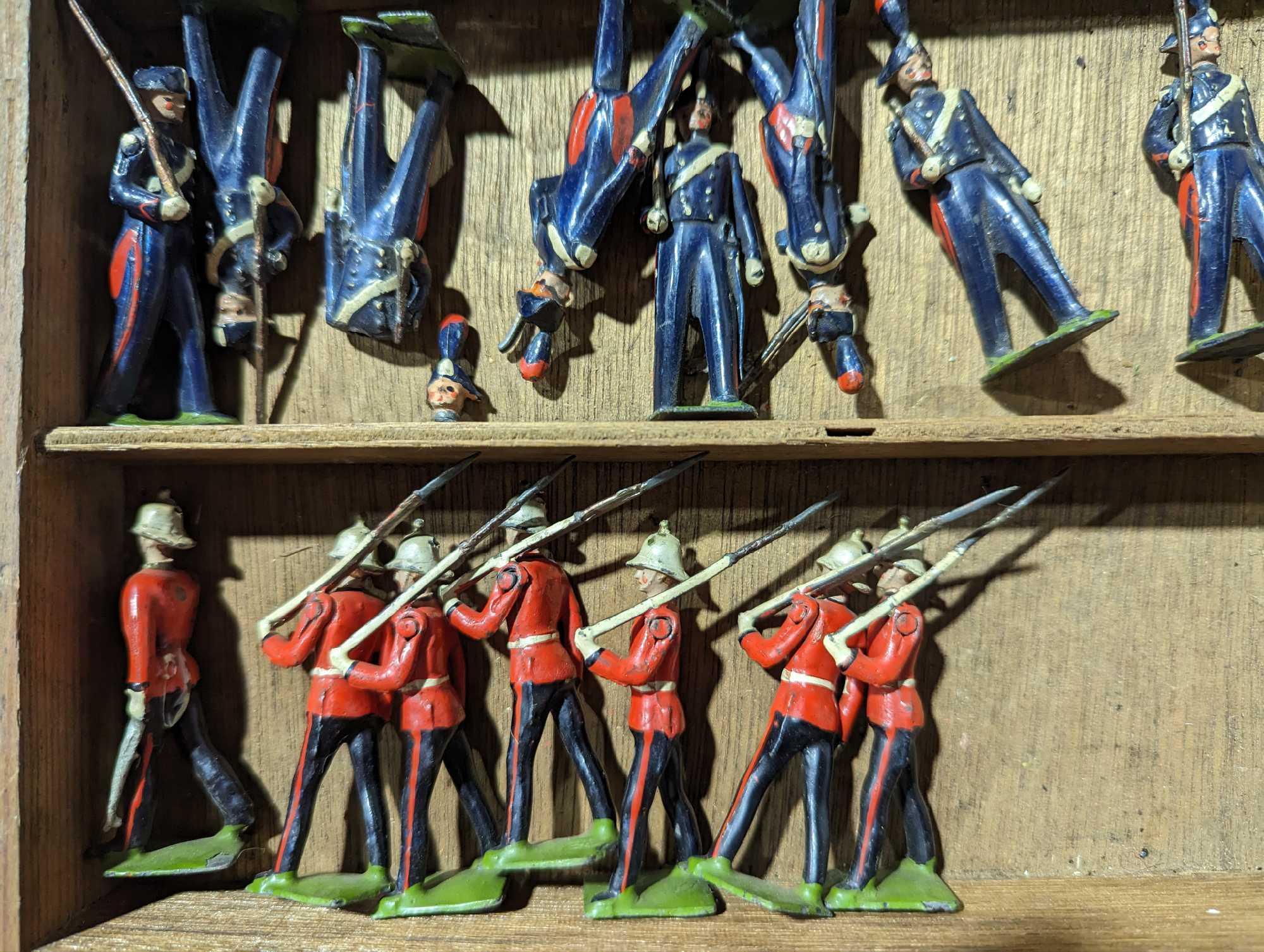 BRITAINS – a group of early painted lead soldiers - Image 6 of 10