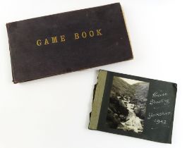 An early 20th century Game Book, belonging to Jame