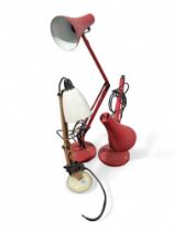 Three anglepoise lamps (3)