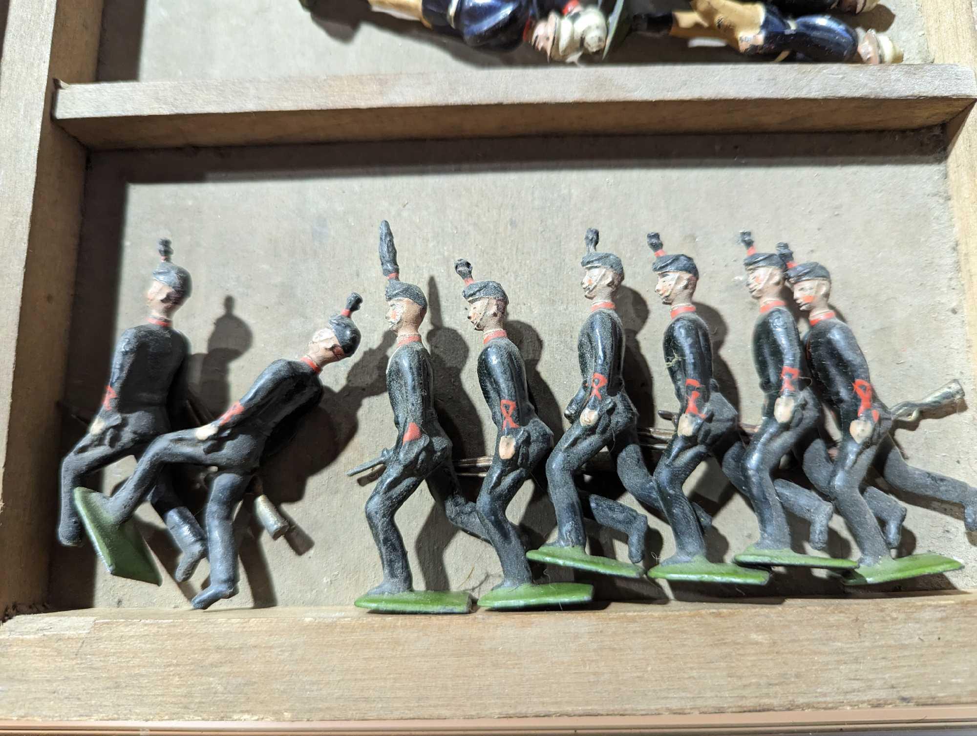 BRITAINS – a group of early painted lead soldiers - Image 5 of 10