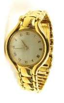 Ebel - a ladies Beluga gold wristwatch