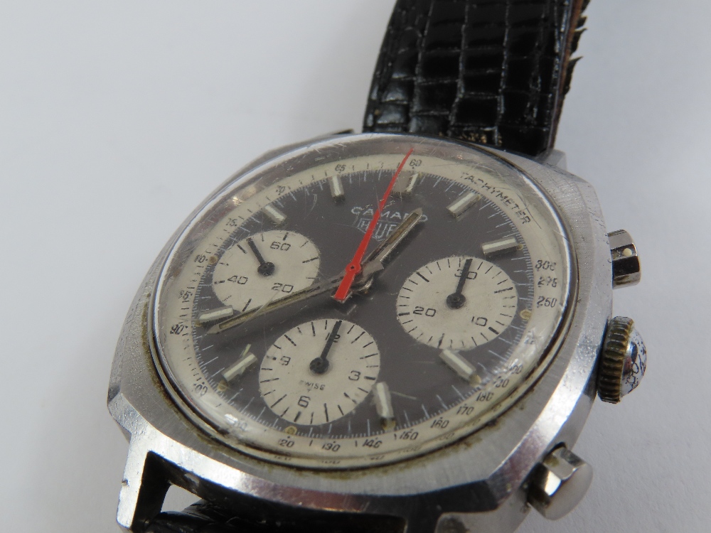 Heuer - a rare gentleman's Camaro wristwatch, the - Image 3 of 19