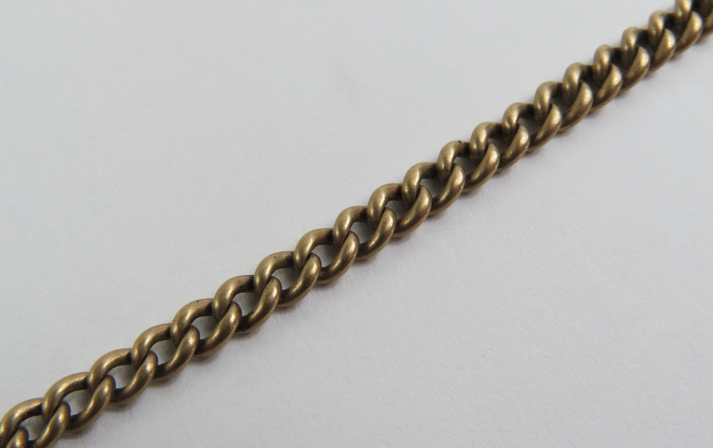 A graduated Albert watch chain, with T-bar and swi - Image 5 of 6