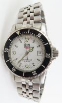 Tag Heuer - a gentleman's Professional wristwatch,