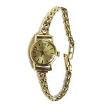 Tudor - a ladies 9ct gold cased Royal watch face, the