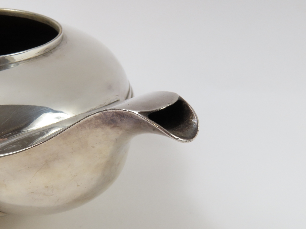 A Georgian silver teapot, made by Thomas Mitchell - Image 3 of 7