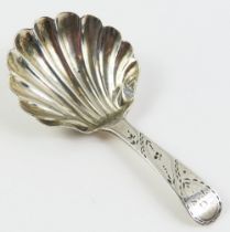 A Georgian silver infant’s spoon, made by John Lam