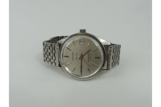 Longines - Admiral, a gentleman's steel wristwatch - Image 2 of 3