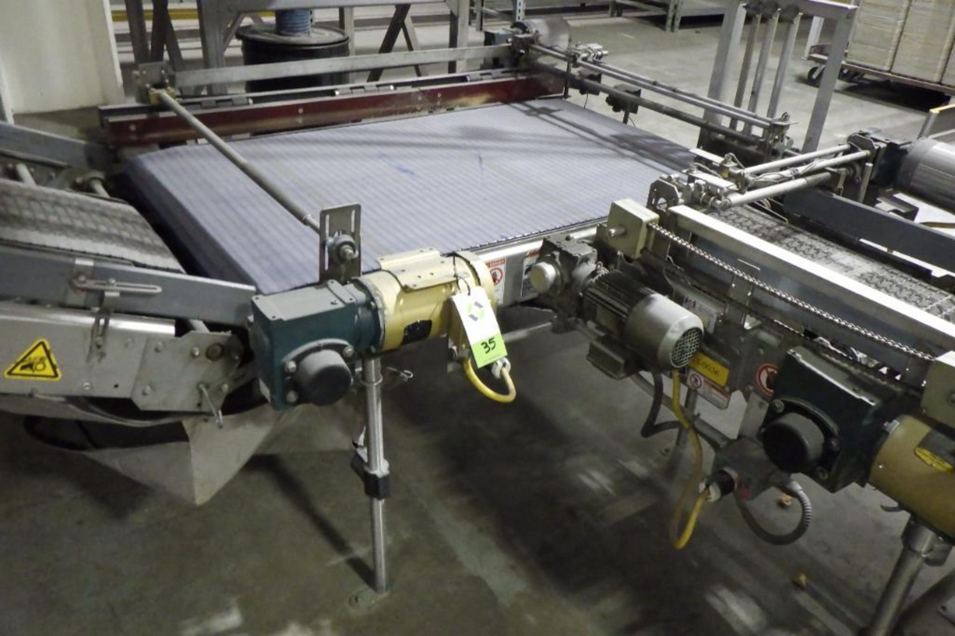 (2) Stewart Systems pan conveyors with right hand discharge - Image 8 of 12