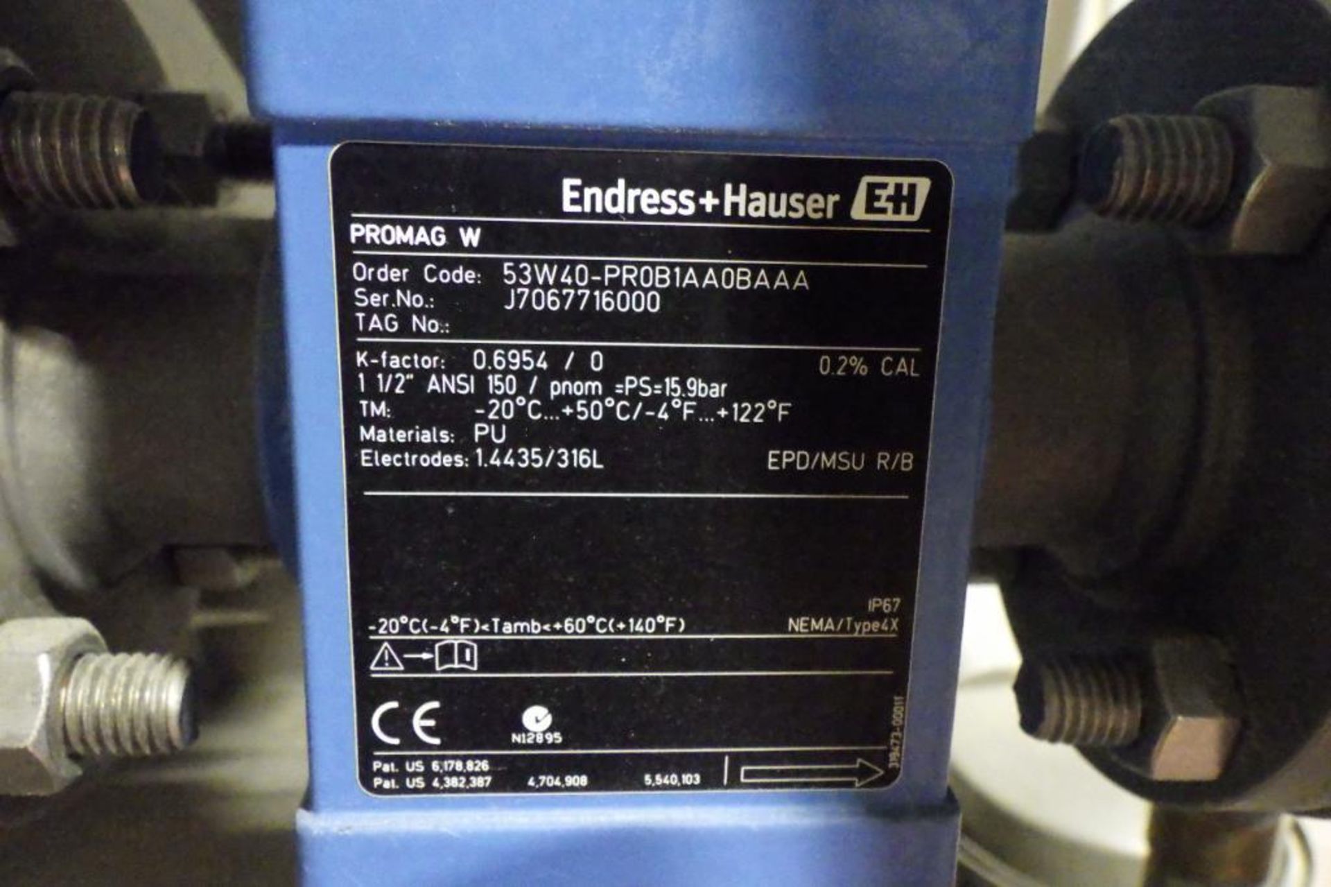 Endress Hauser digital flow meter - Image 3 of 6
