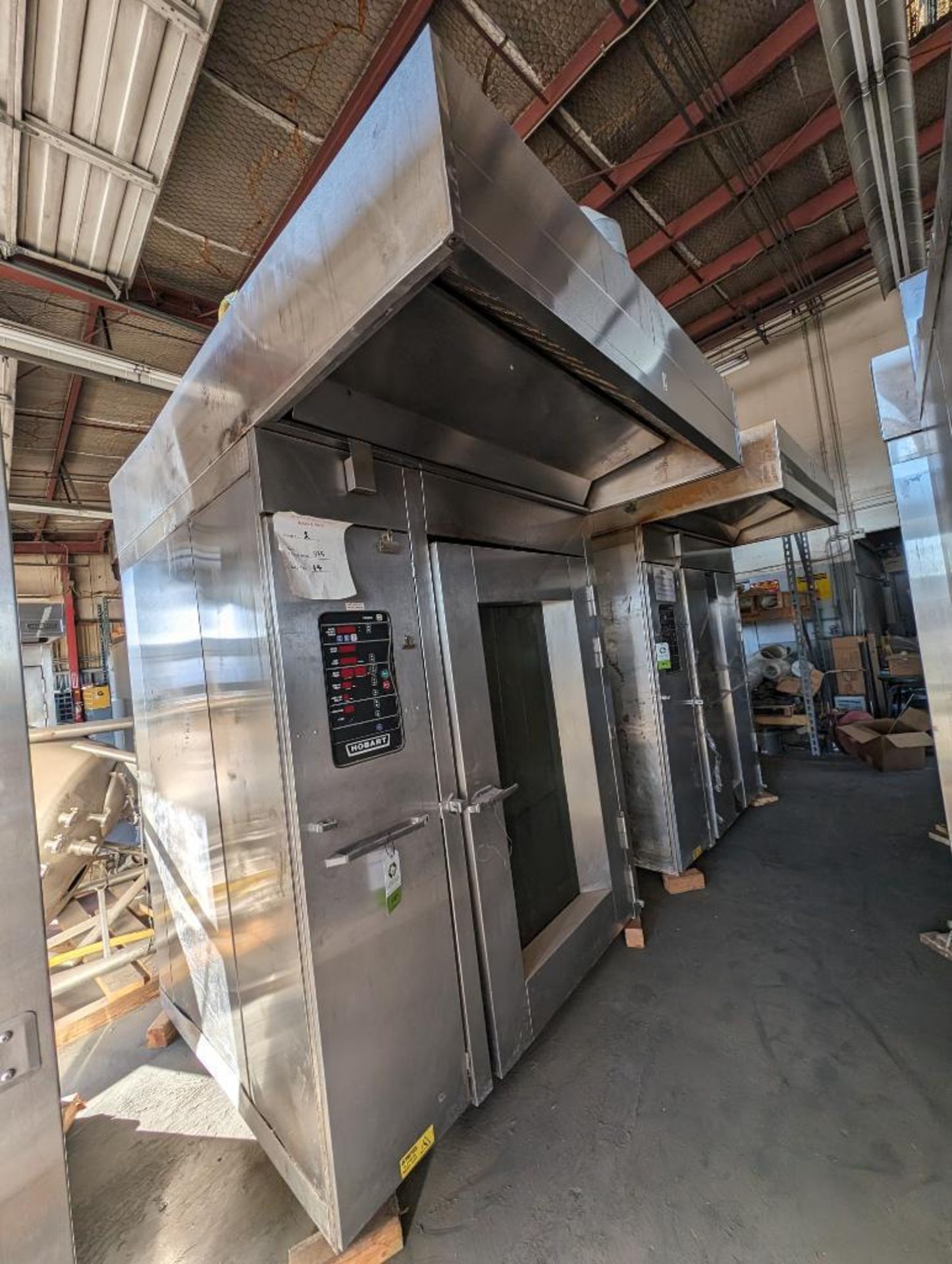 Hobart double rack oven