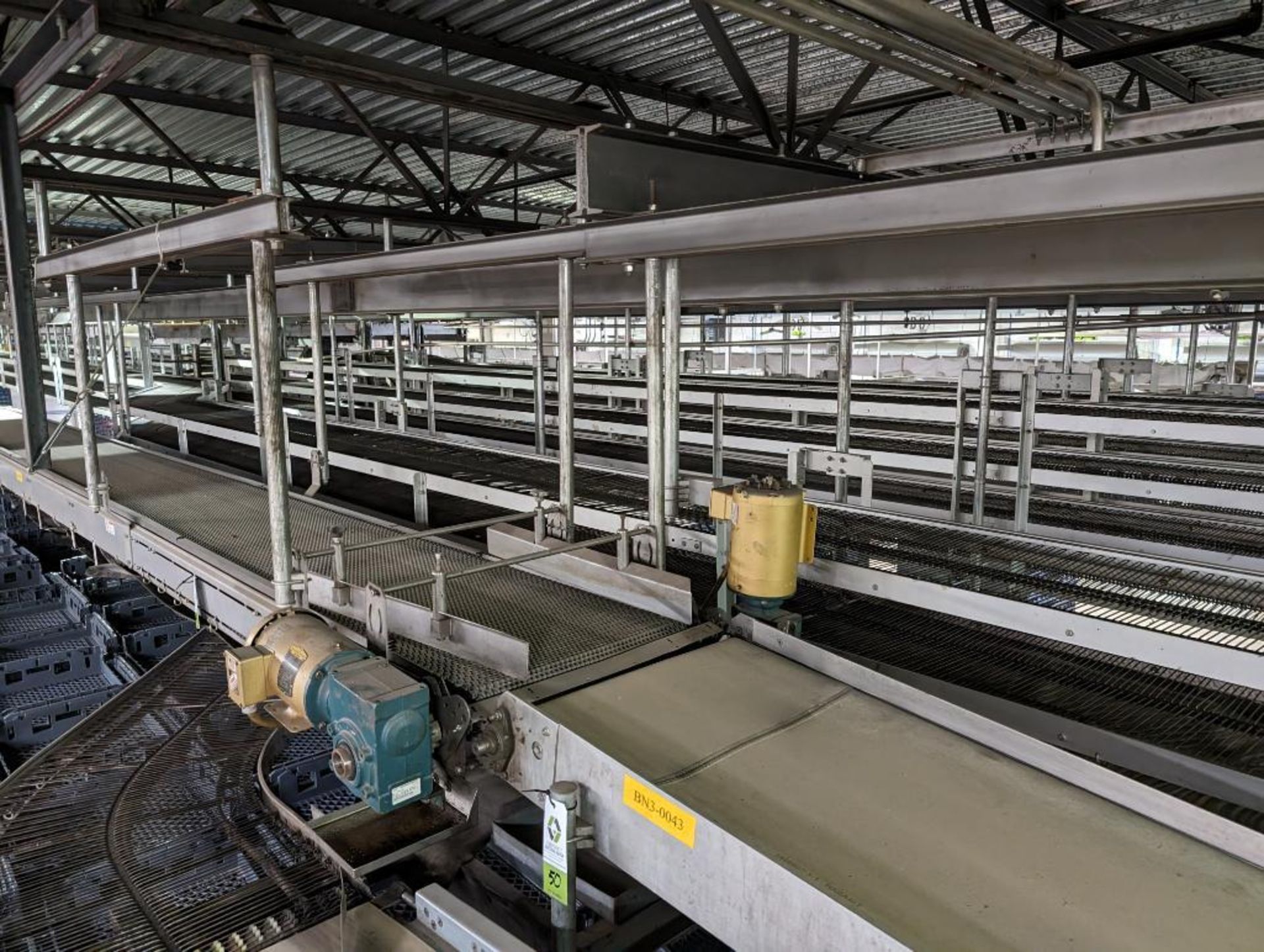 Stewarts Systems racetrack cooling conveyor - Image 4 of 21