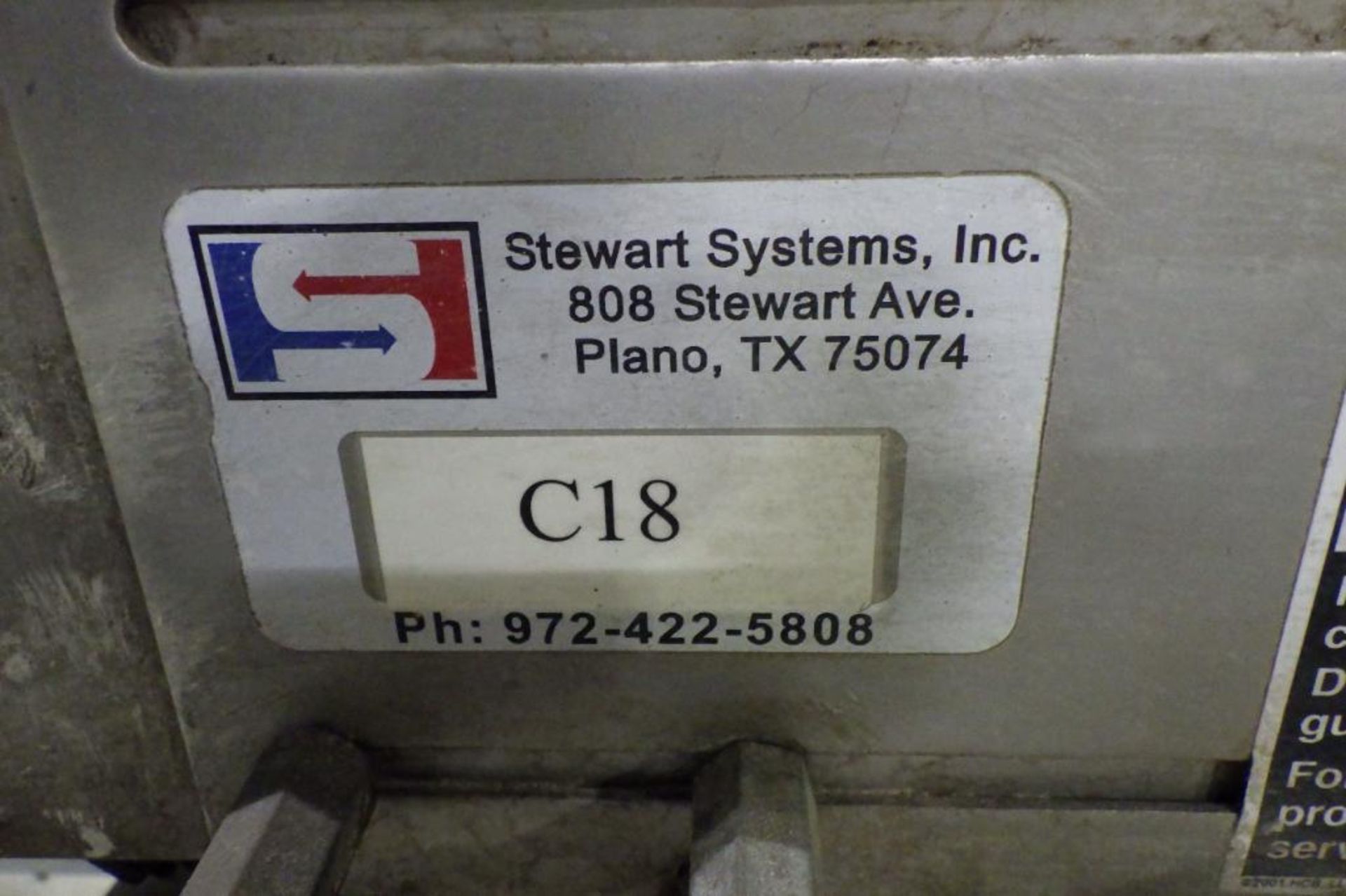 Stewart System 90 degree conveyor - Image 10 of 11