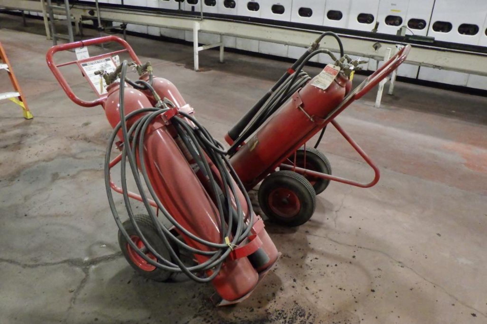 Cintas fire extinguisher carts - Image 2 of 8