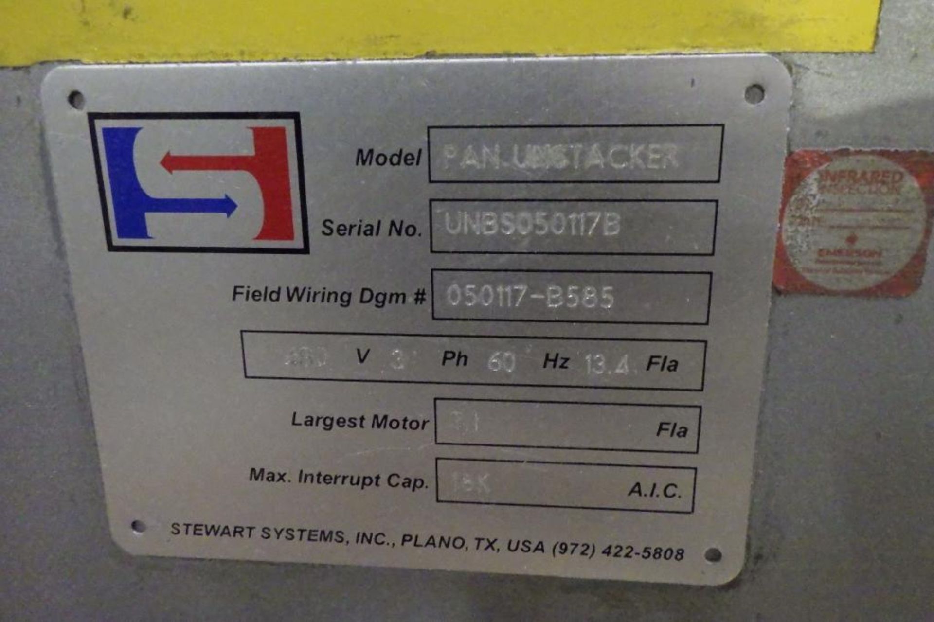 2005 Stewart Systems pan unstacker - Image 20 of 21