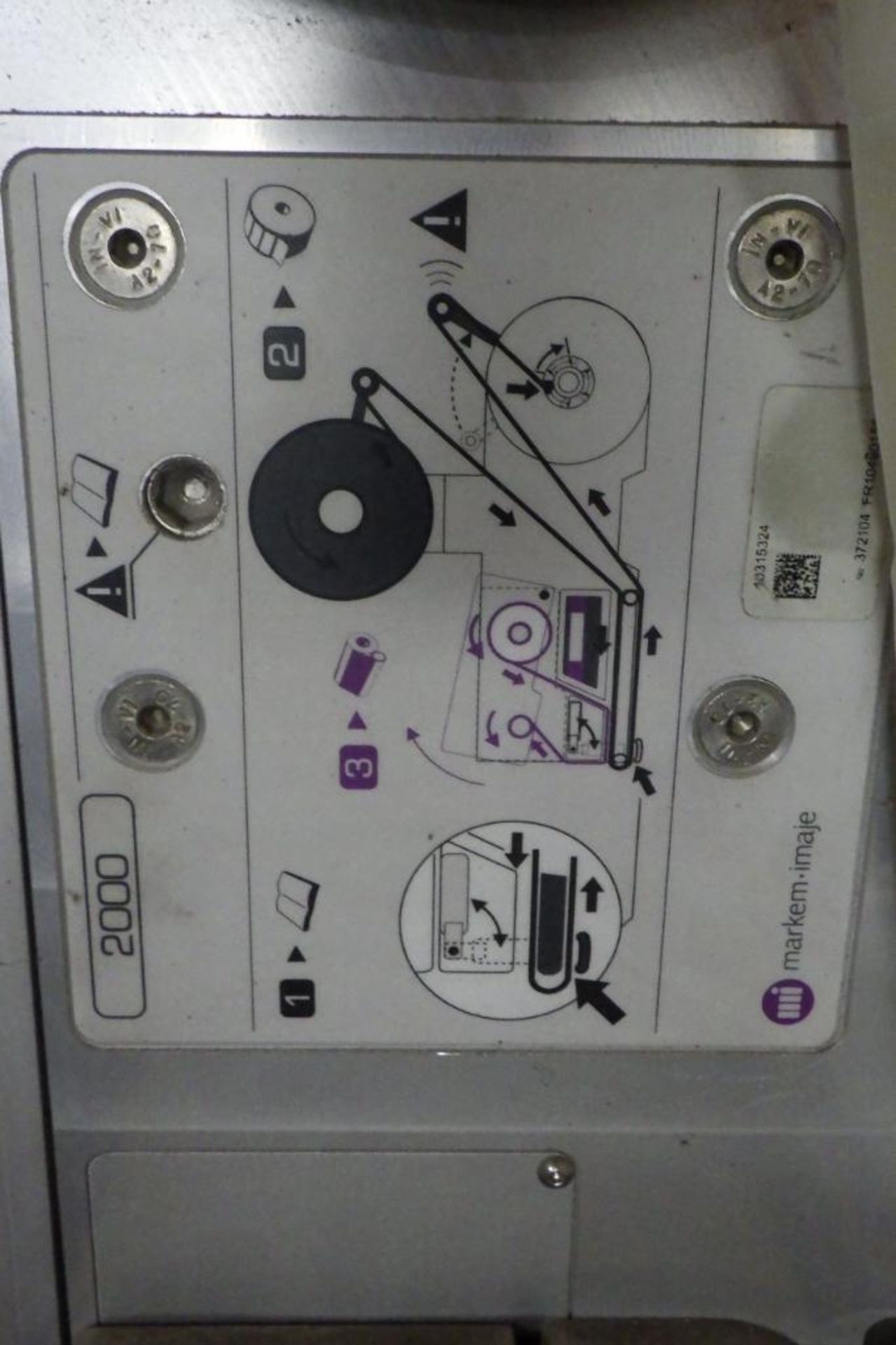 2010 Markem Imaje 2000 labeler - Image 4 of 6