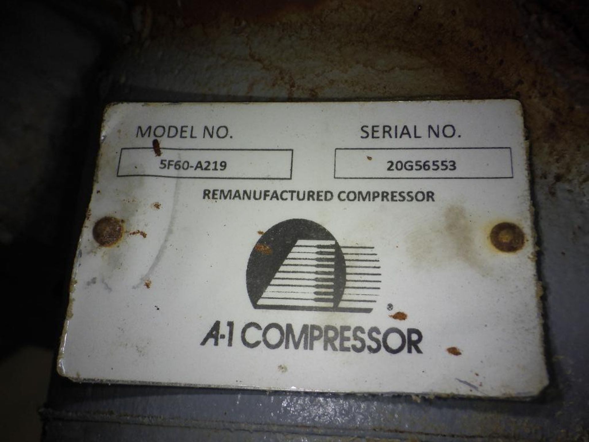 A1 compressor - Image 10 of 10