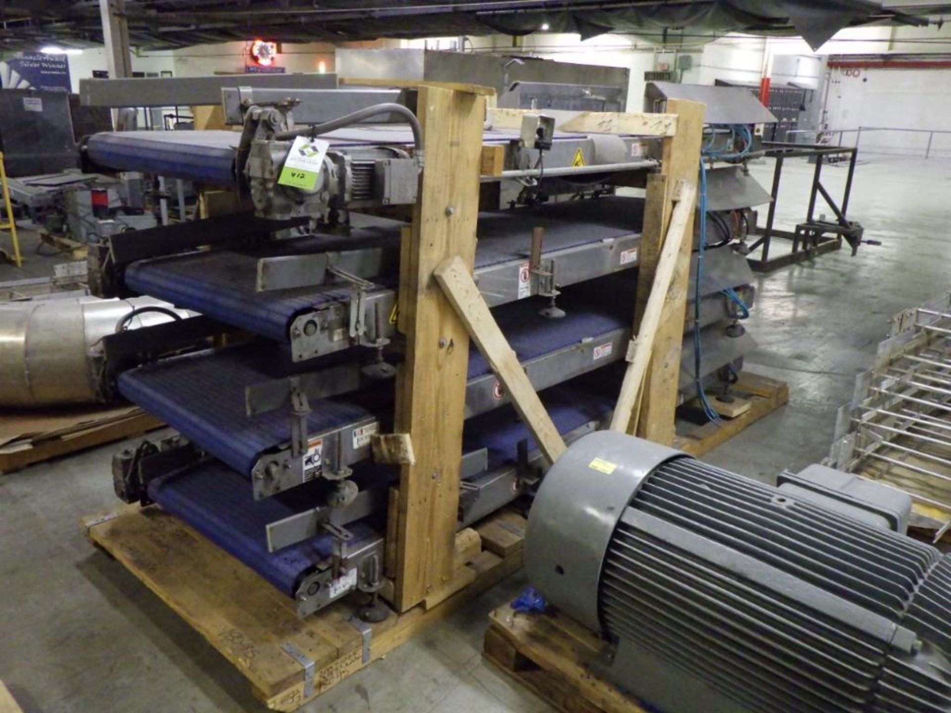 (4) Stewart Systems conveyors