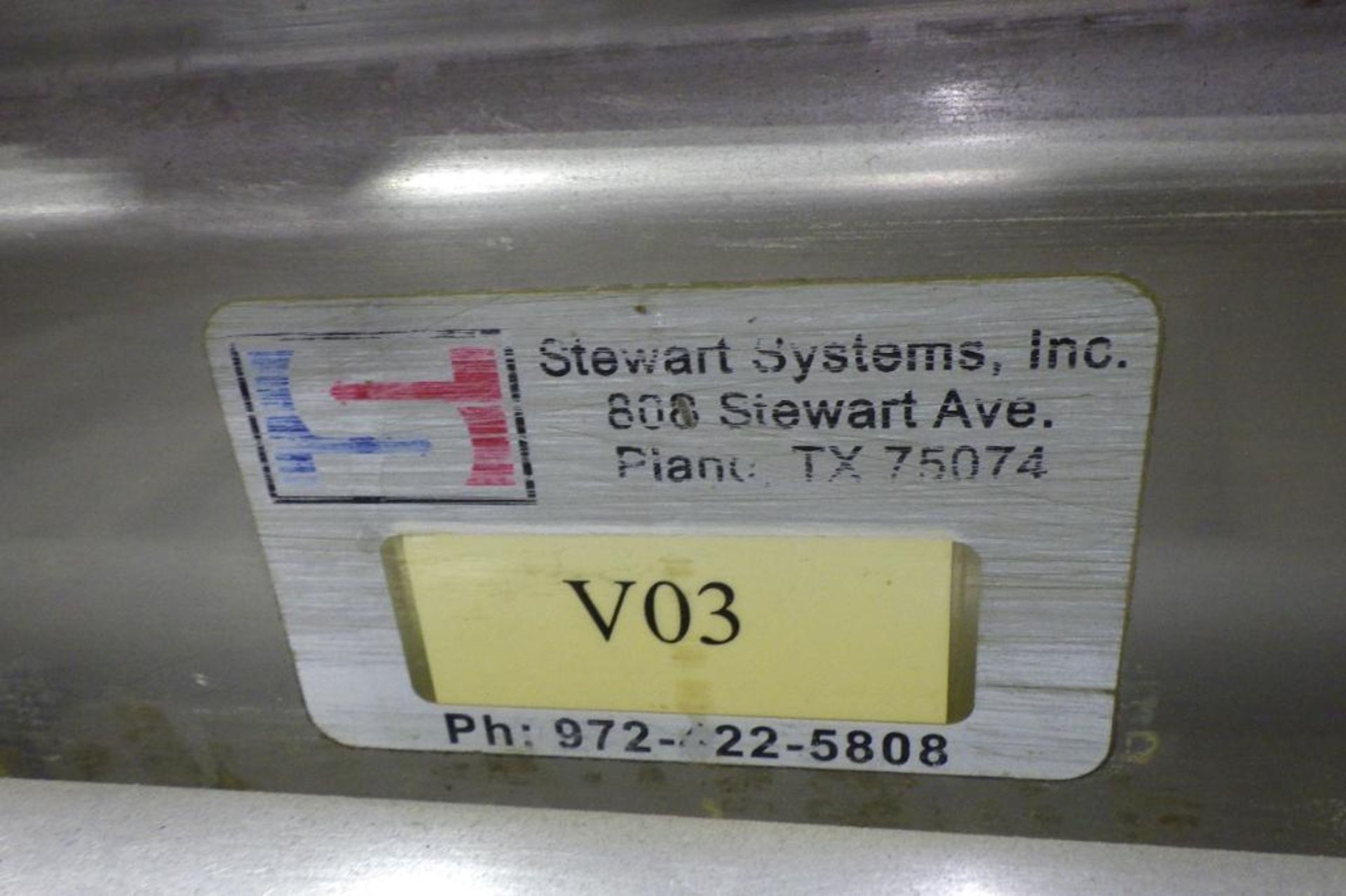 Stewart Systems 90 degree pan conveyor - Image 9 of 9