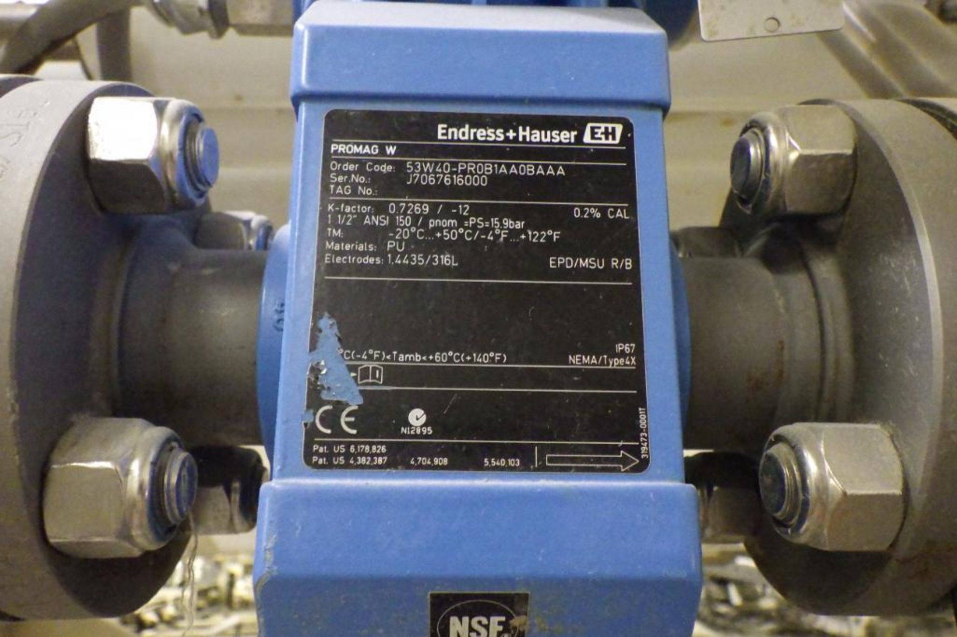 Endress Hauser digital flow meter - Image 4 of 6