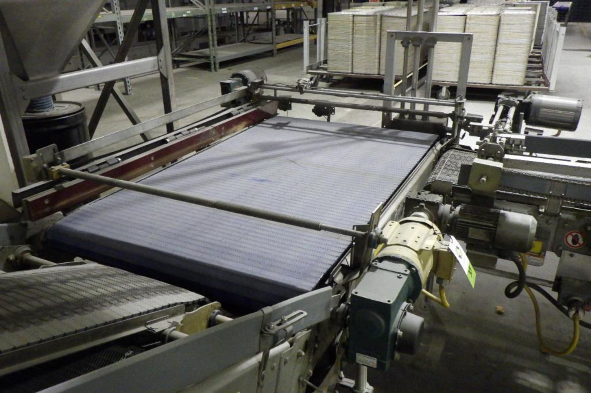 (2) Stewart Systems pan conveyors with right hand discharge - Image 9 of 12
