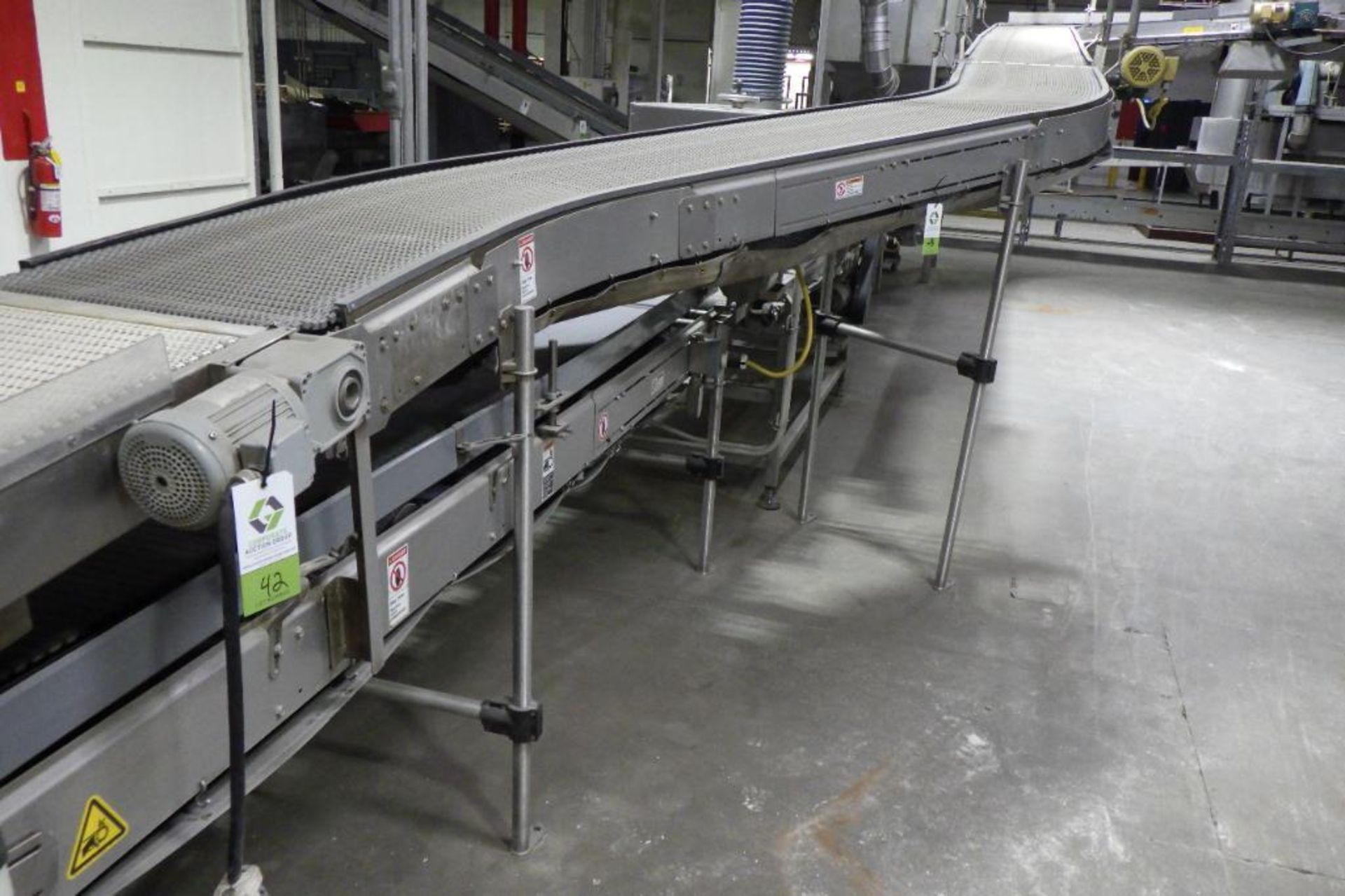Stewart Systems S turn conveyor - Image 2 of 8