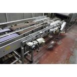 (2) pan conveyors