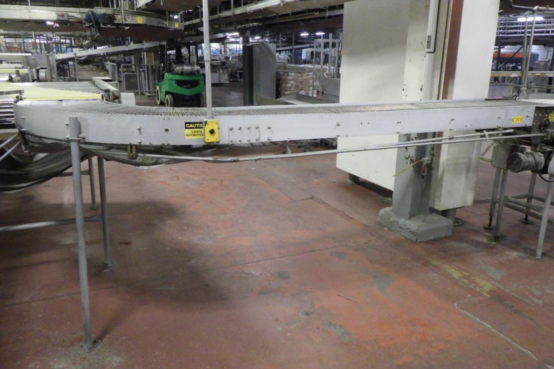 Stewart Systems 90 degree wire belt conveyor - Image 3 of 7