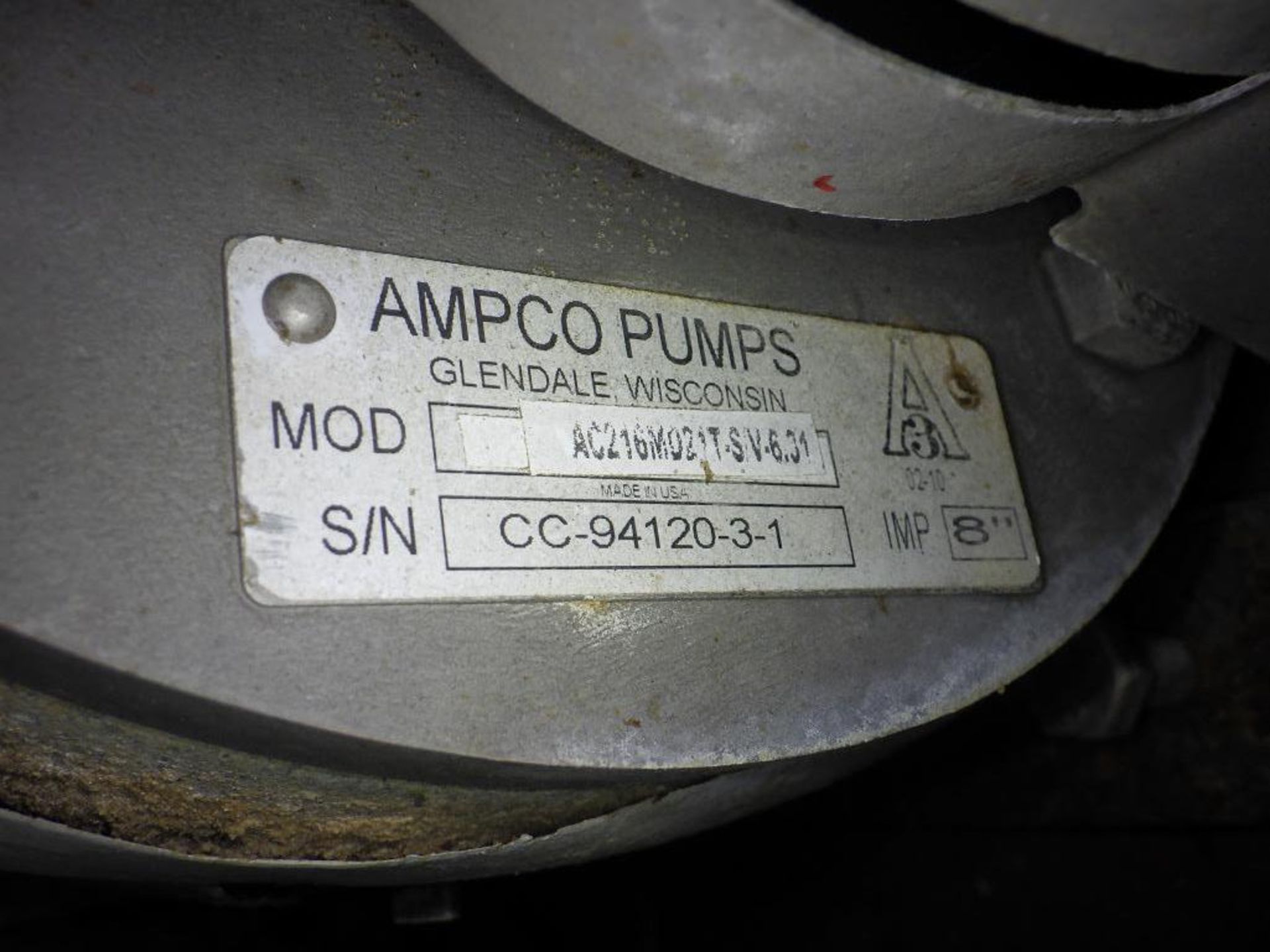 Ampco SS centrifugal pump - Image 3 of 5