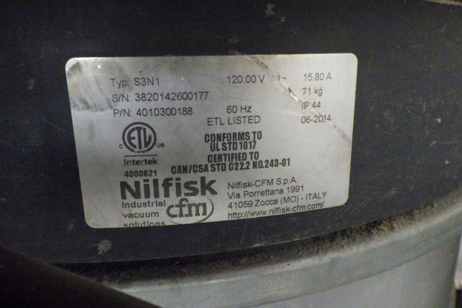 Nilfisk S3 vacuum - Image 6 of 6