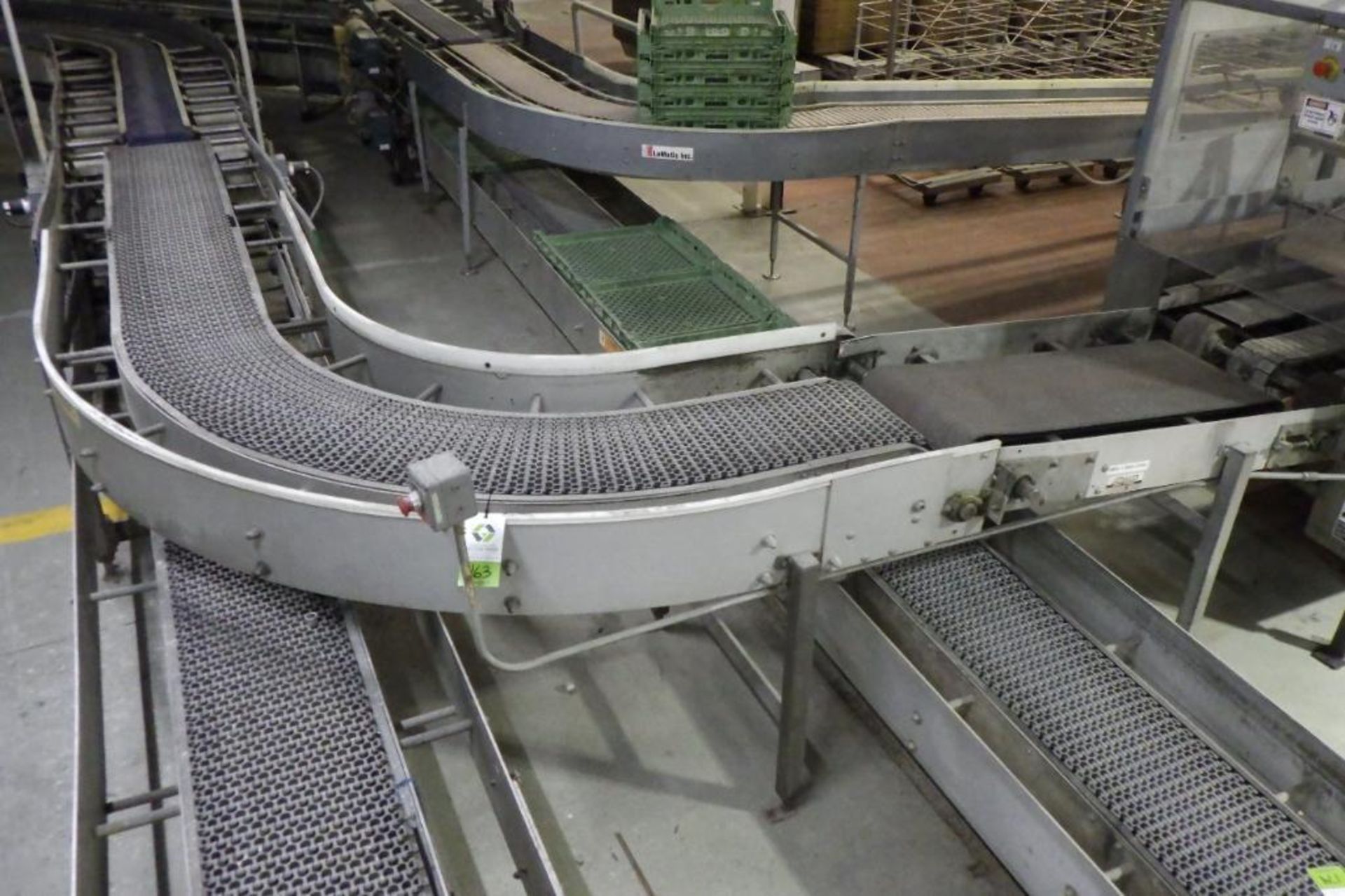 Stewart Systems 90 degree belt conveyor - Image 3 of 7