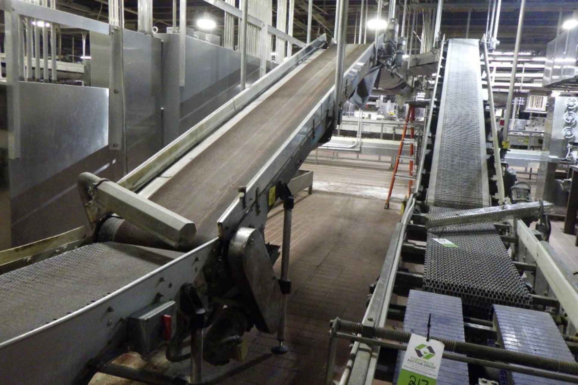 Stewart Systems decline conveyor