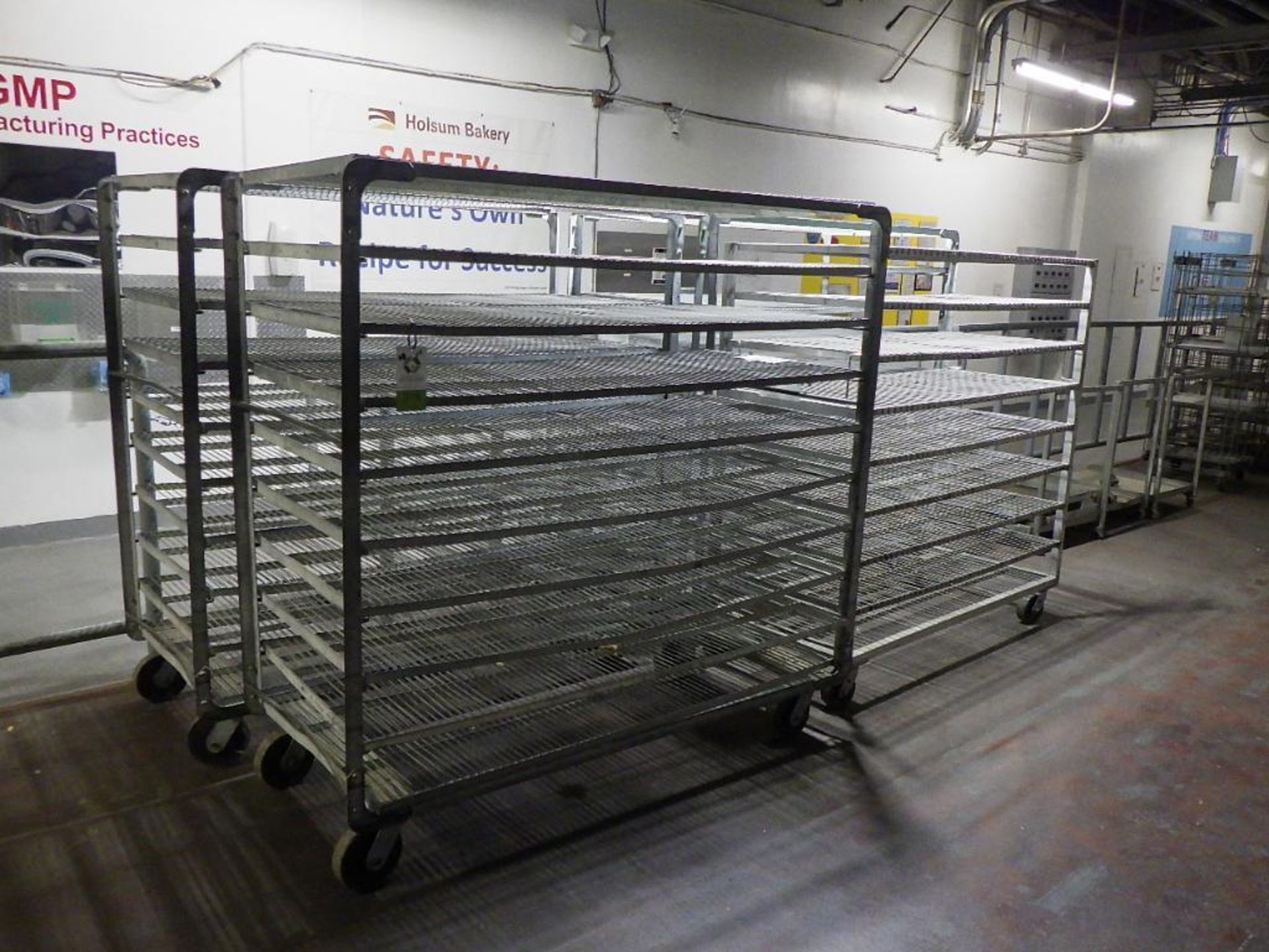 Bread rack carts