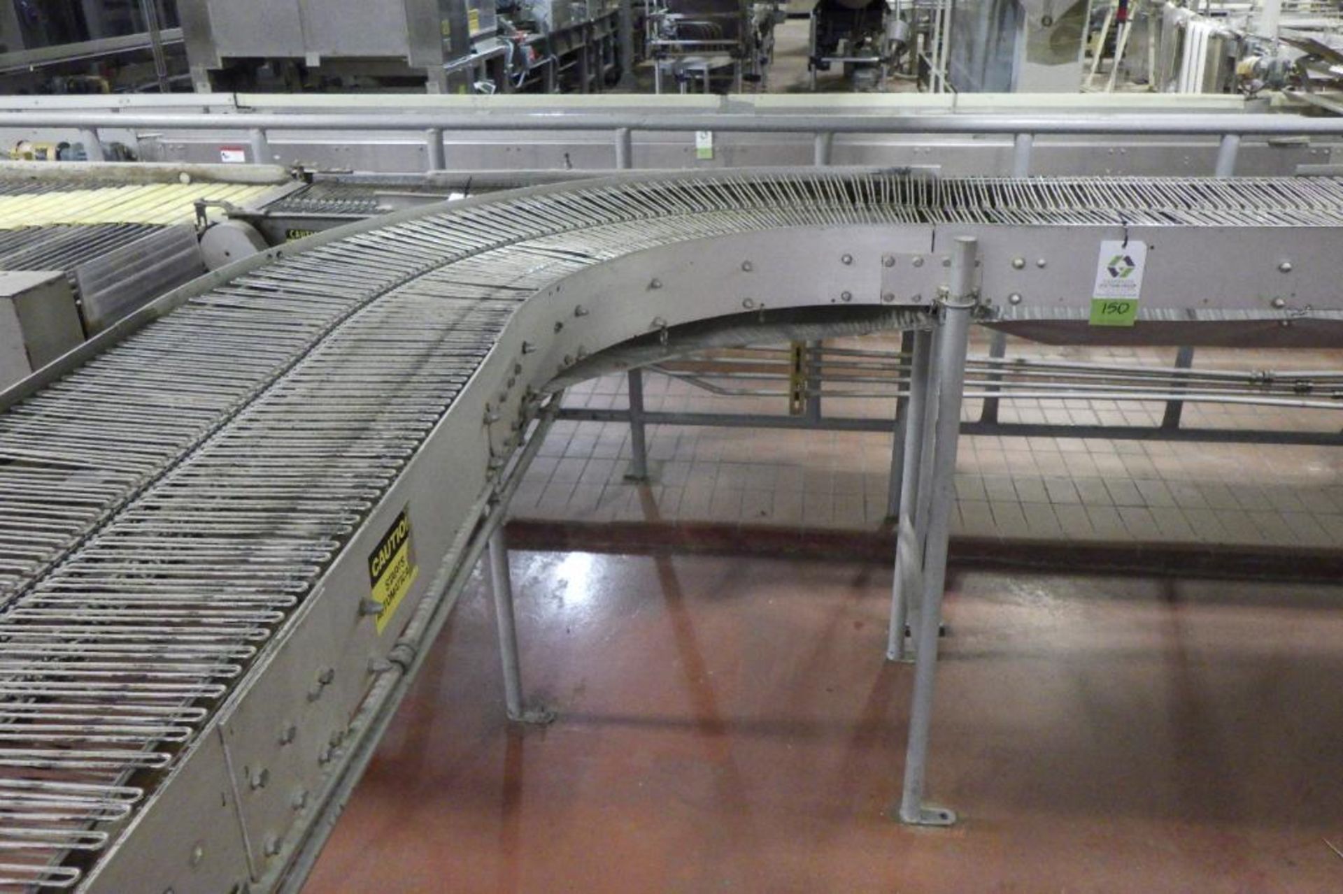 Stewart Systems 90 degree wire belt conveyor - Image 3 of 12