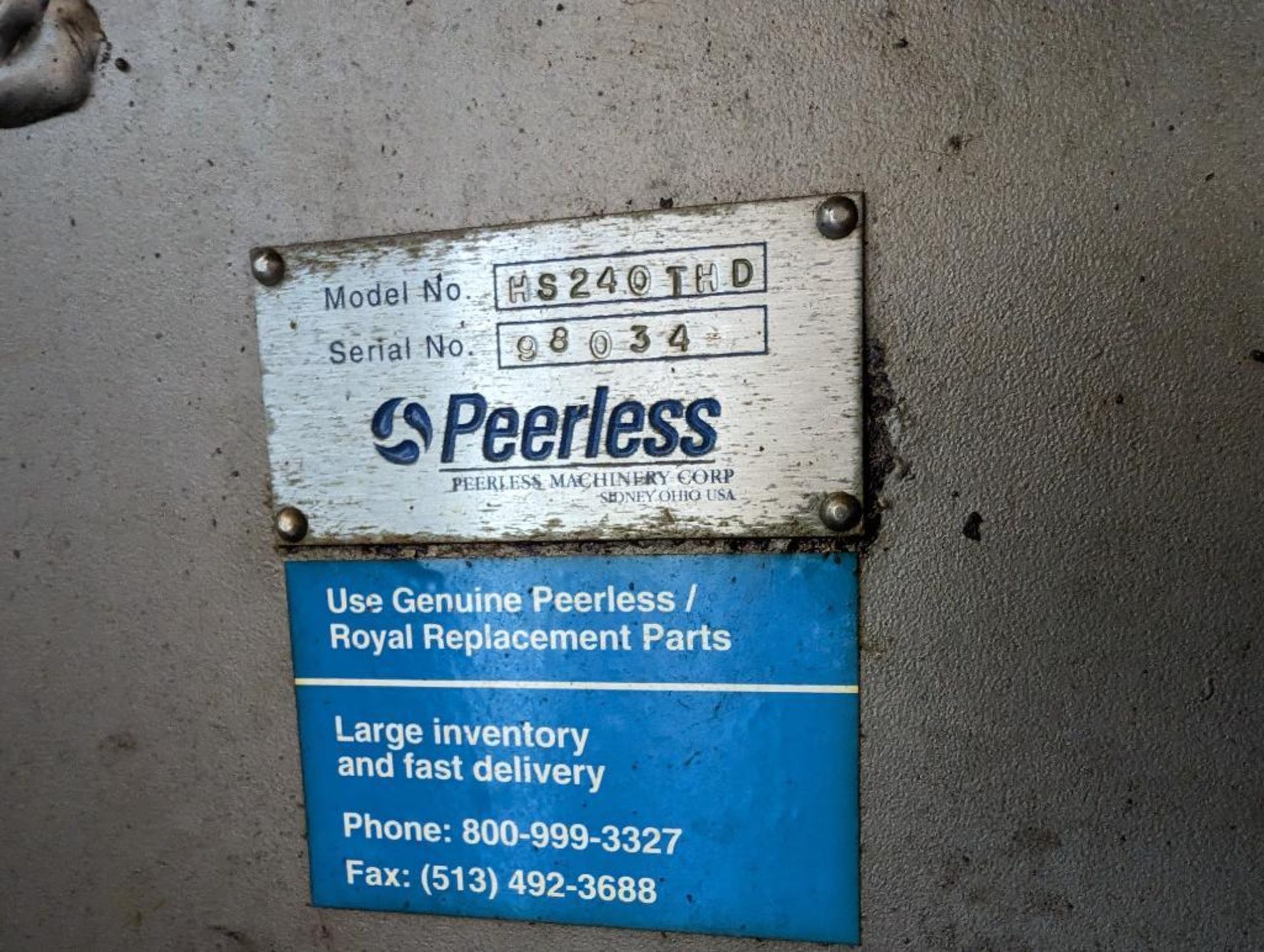 Peerless 2400 lb. triple roller bar mixer - Image 17 of 41