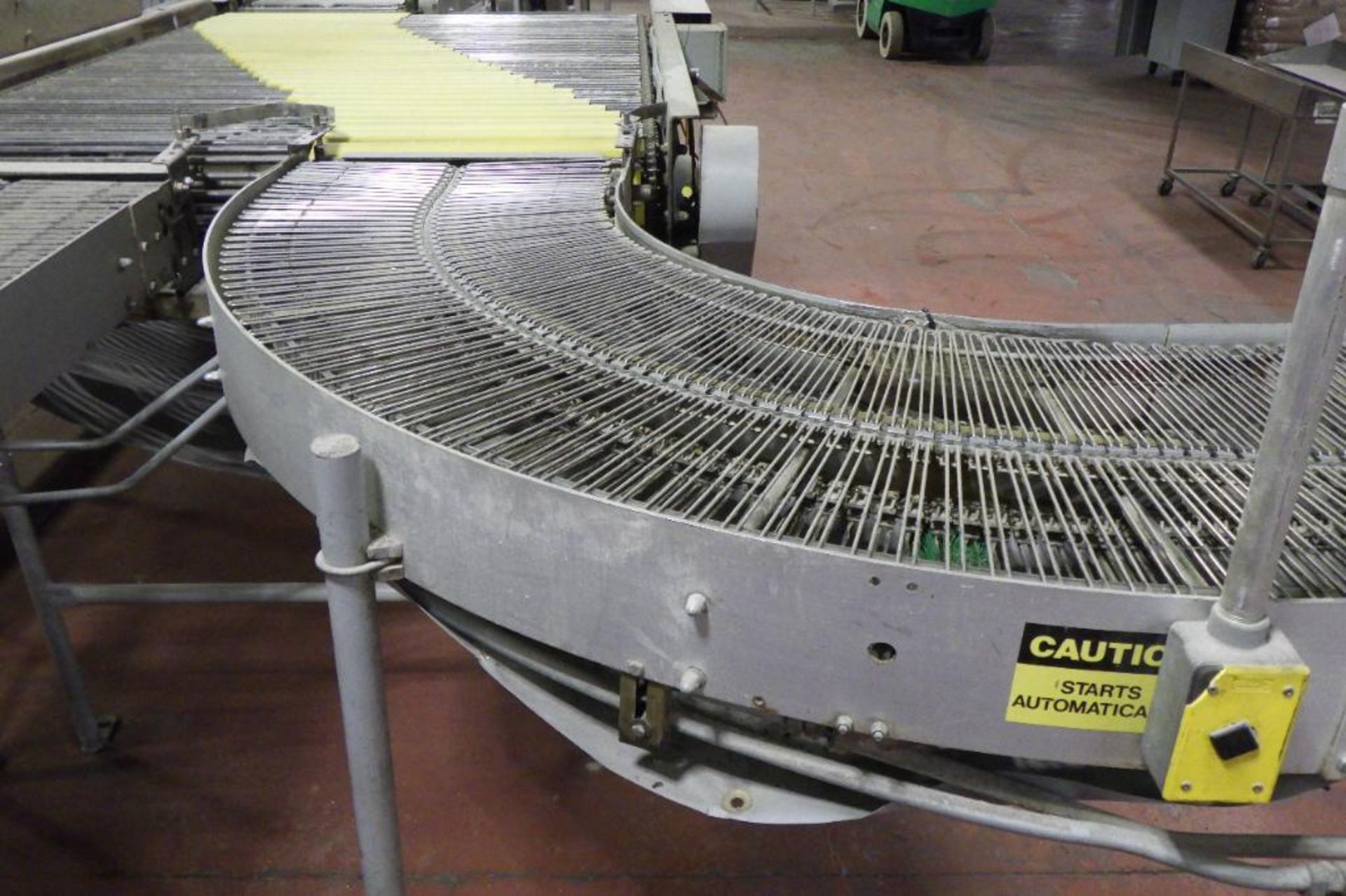 Stewart Systems 90 degree wire belt conveyor - Image 4 of 7