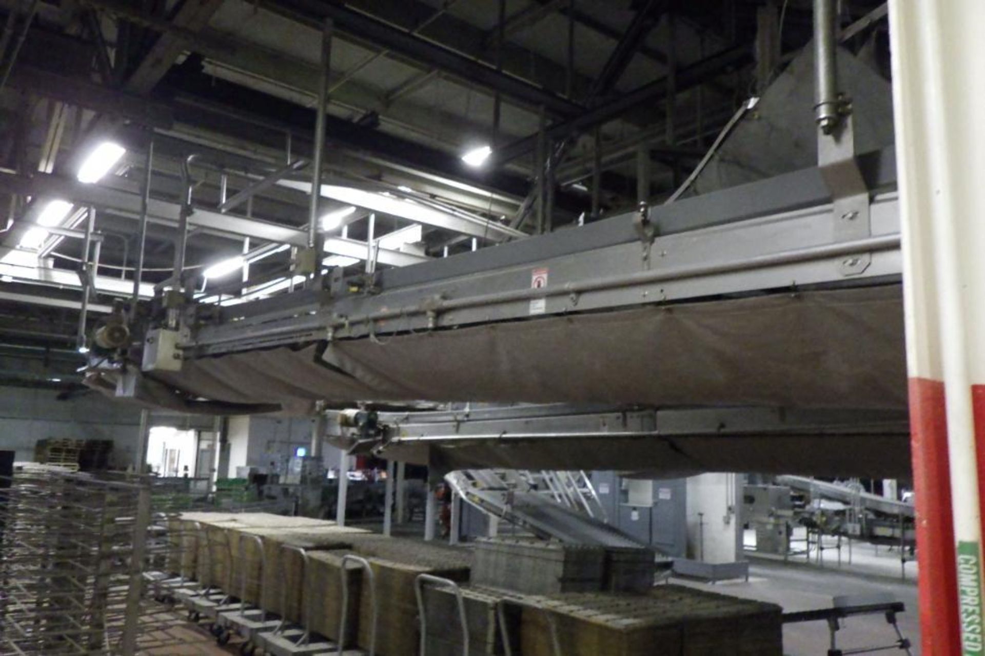Stewart systems empty pan conveyor - Image 8 of 27