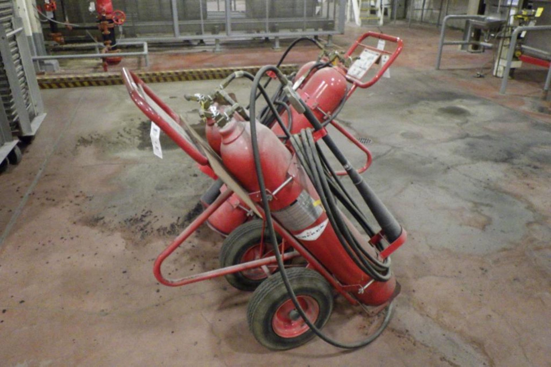 Cintas fire extinguisher carts - Image 8 of 8