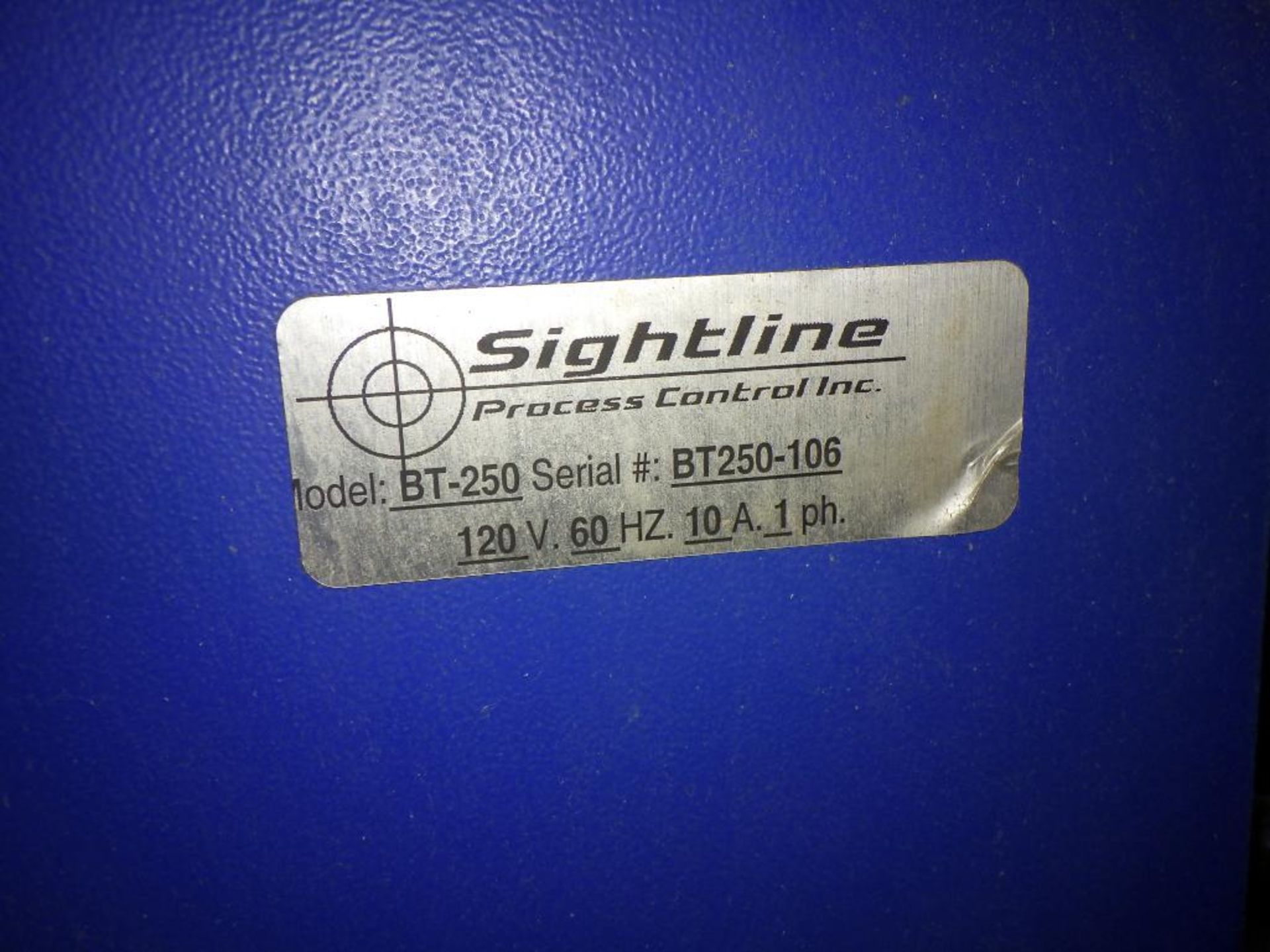 Sightline Process Control Inc vision inspection system - Image 6 of 7