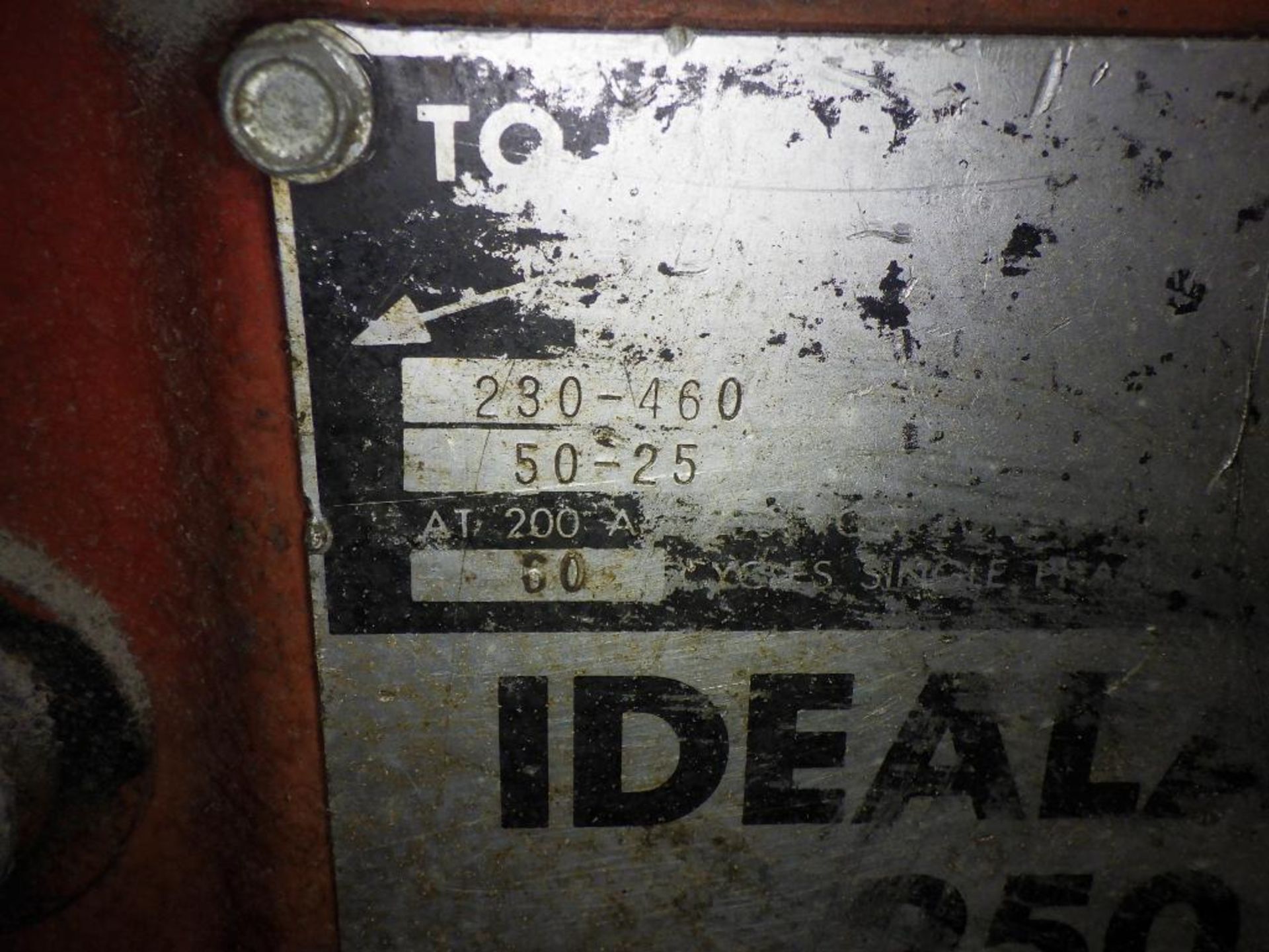 Lincoln ideal arc welder 250 - Image 7 of 10