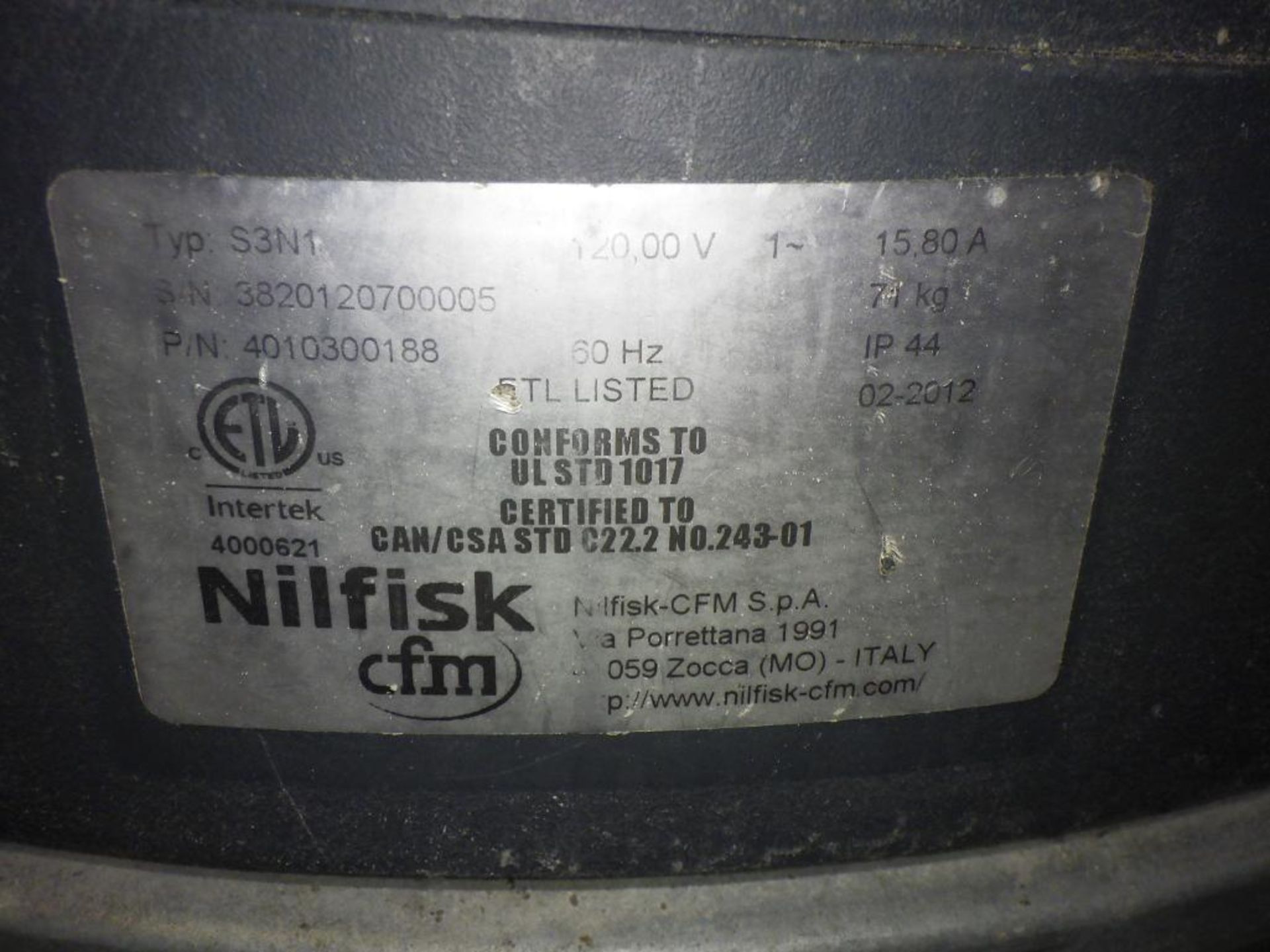 Nilfisk S3 vacuum - Image 6 of 6