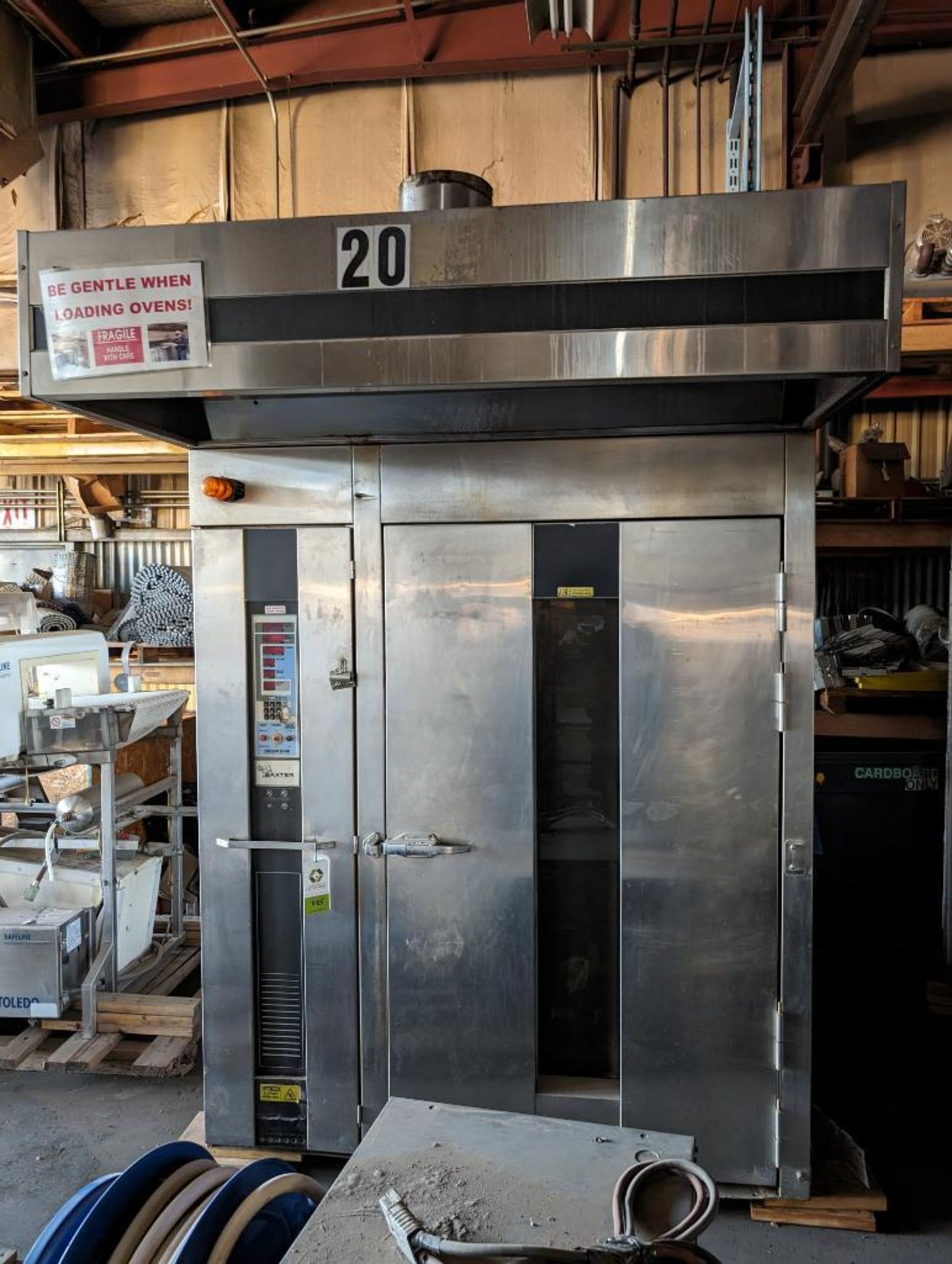 Baxter double rack oven