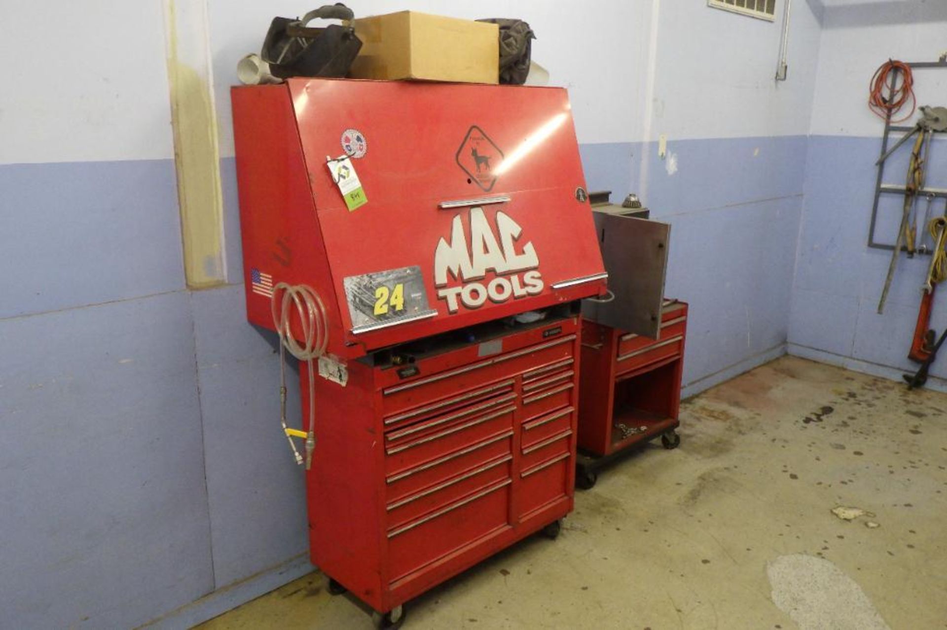 Rolling tool chest and contents