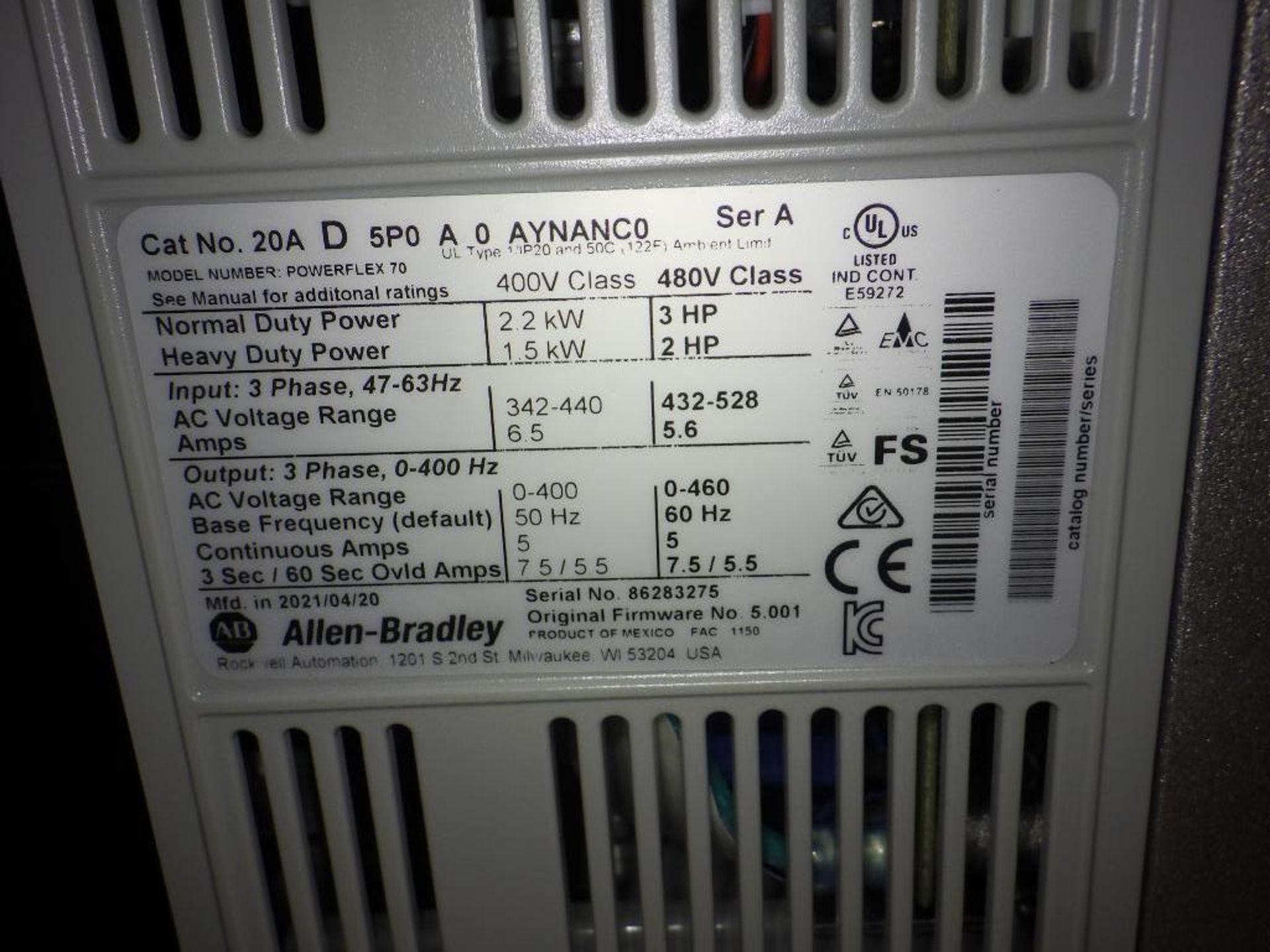 Lot of AC drives - Image 7 of 16