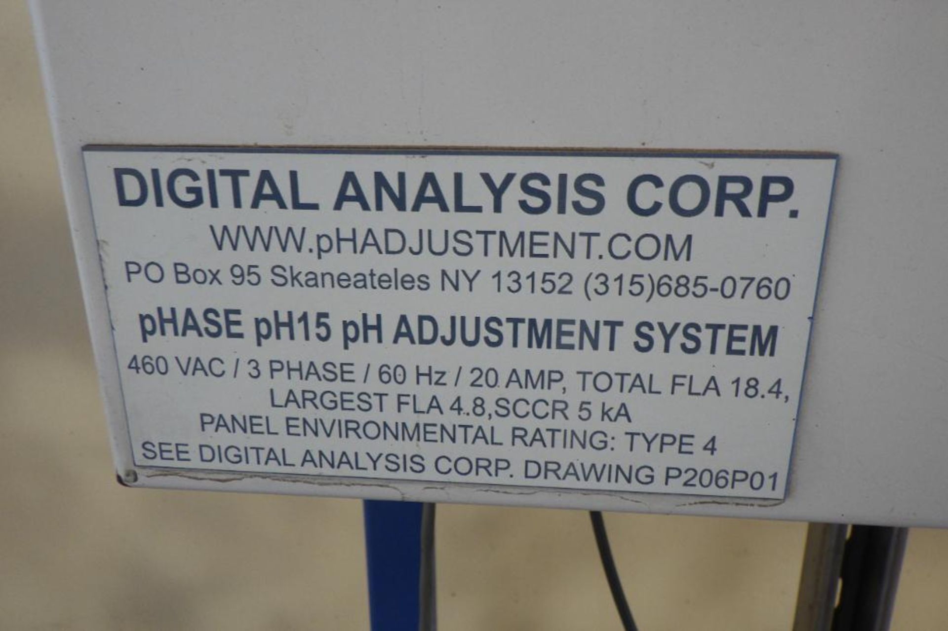 Digital Analysis Corp ph adjustment system - Image 10 of 16