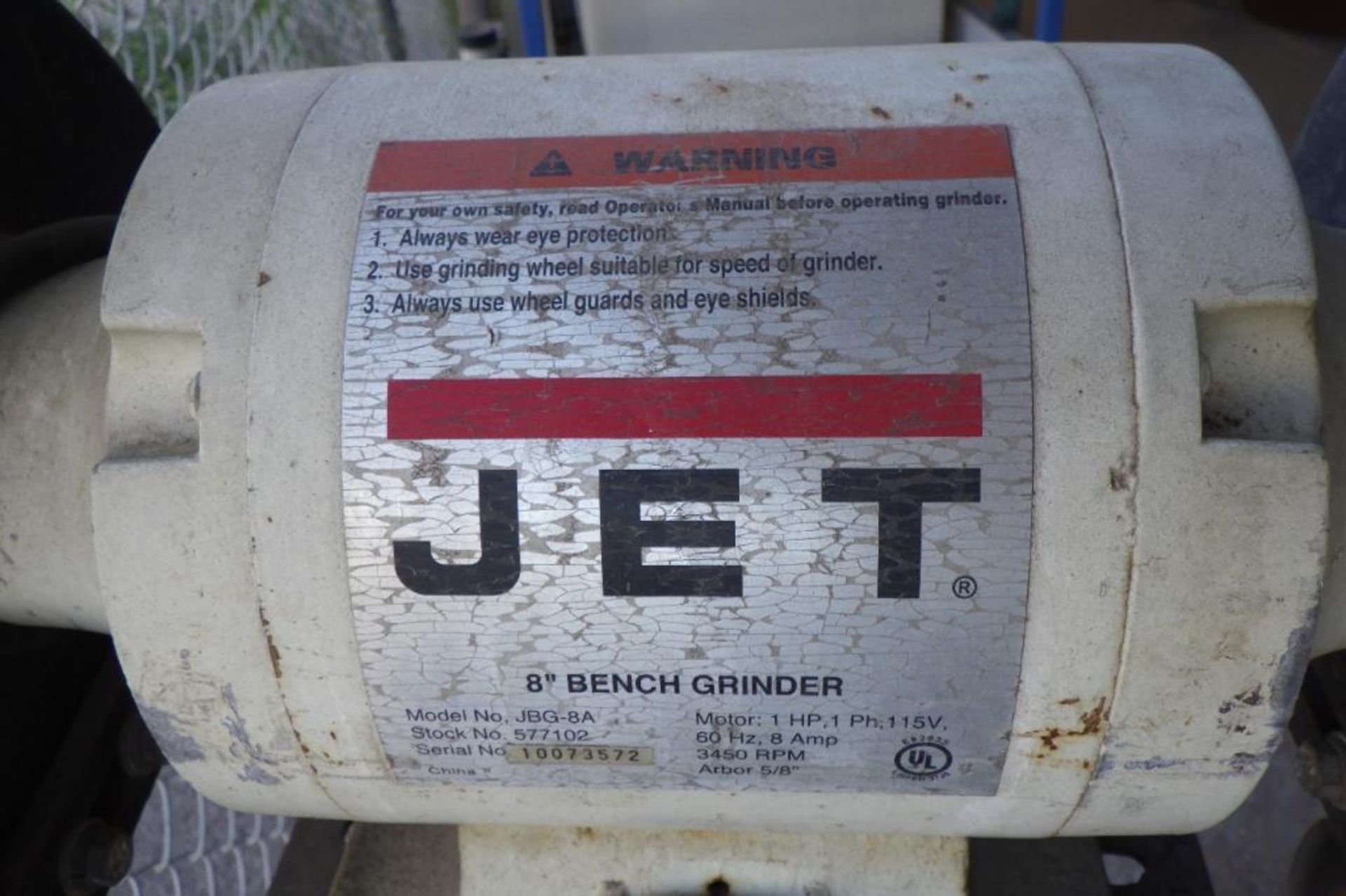 Lot of jet bench grinder - Image 3 of 7