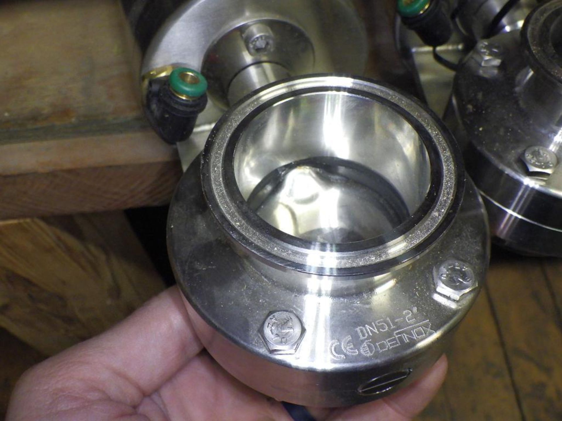 Definox pneumatic SS ball valve - Image 4 of 6