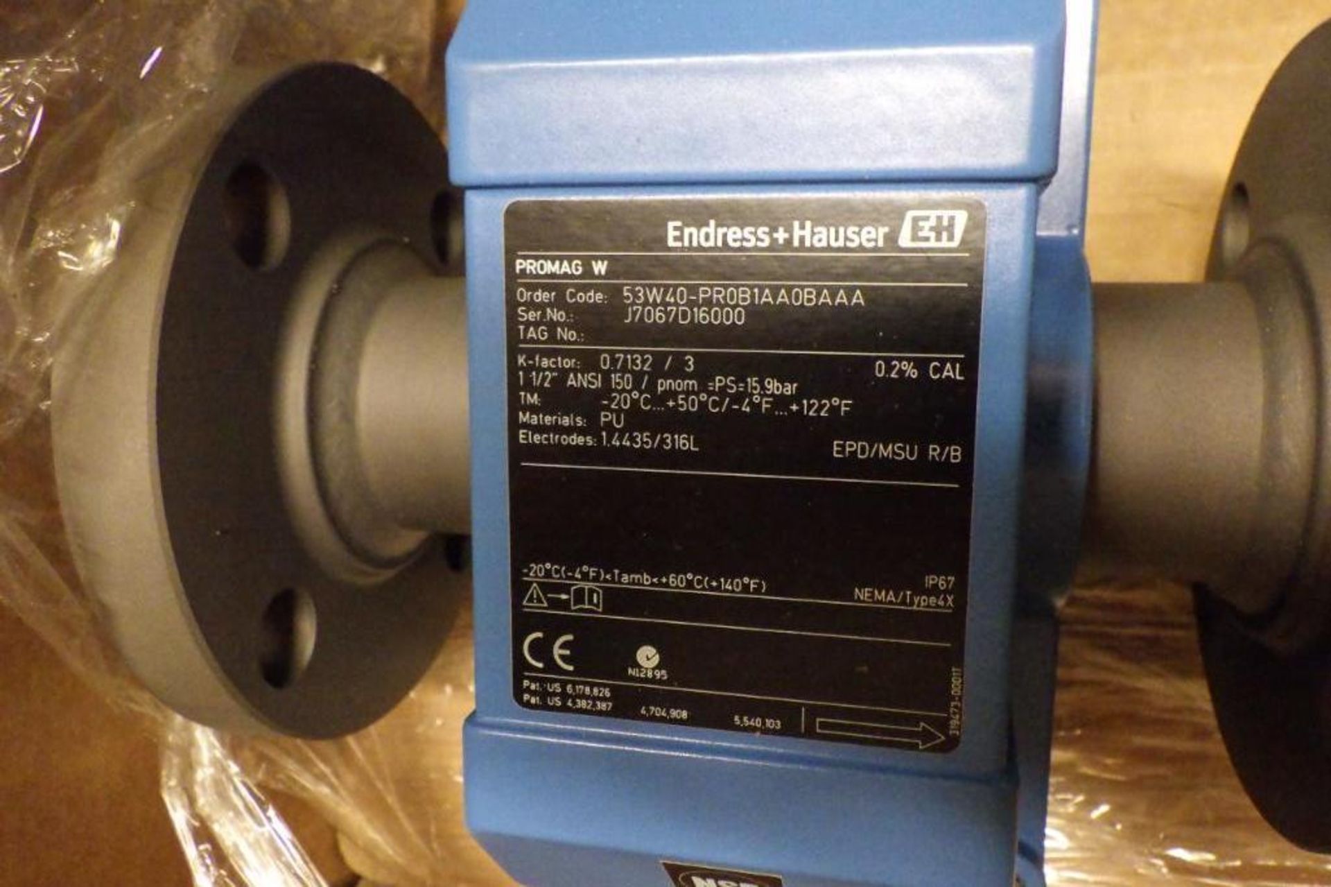 New Endress Hauser digital flow meter - Image 3 of 7