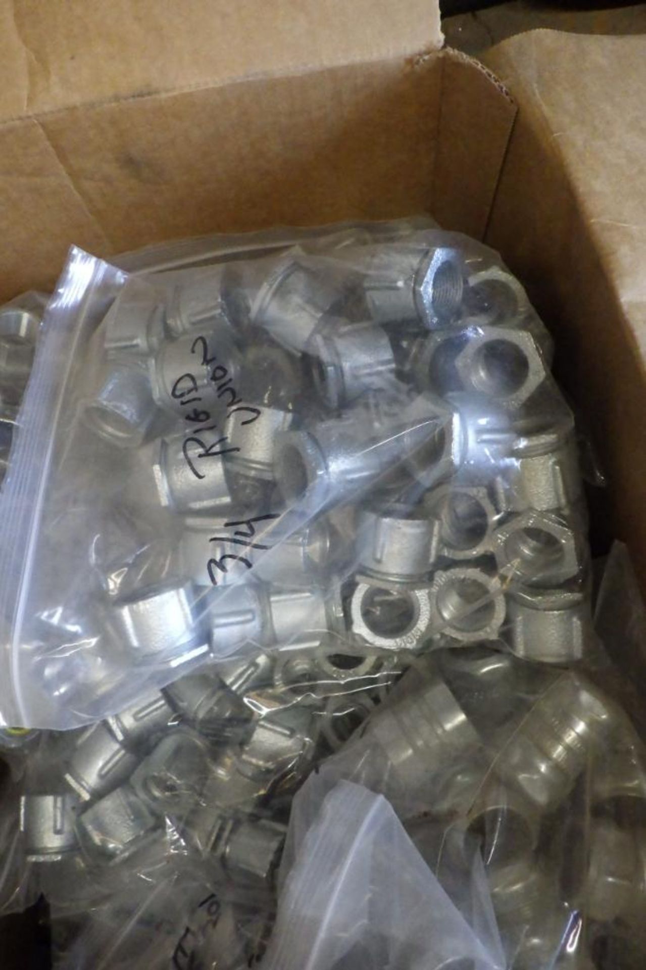 Box of new conduit fittings and unions - Image 2 of 5