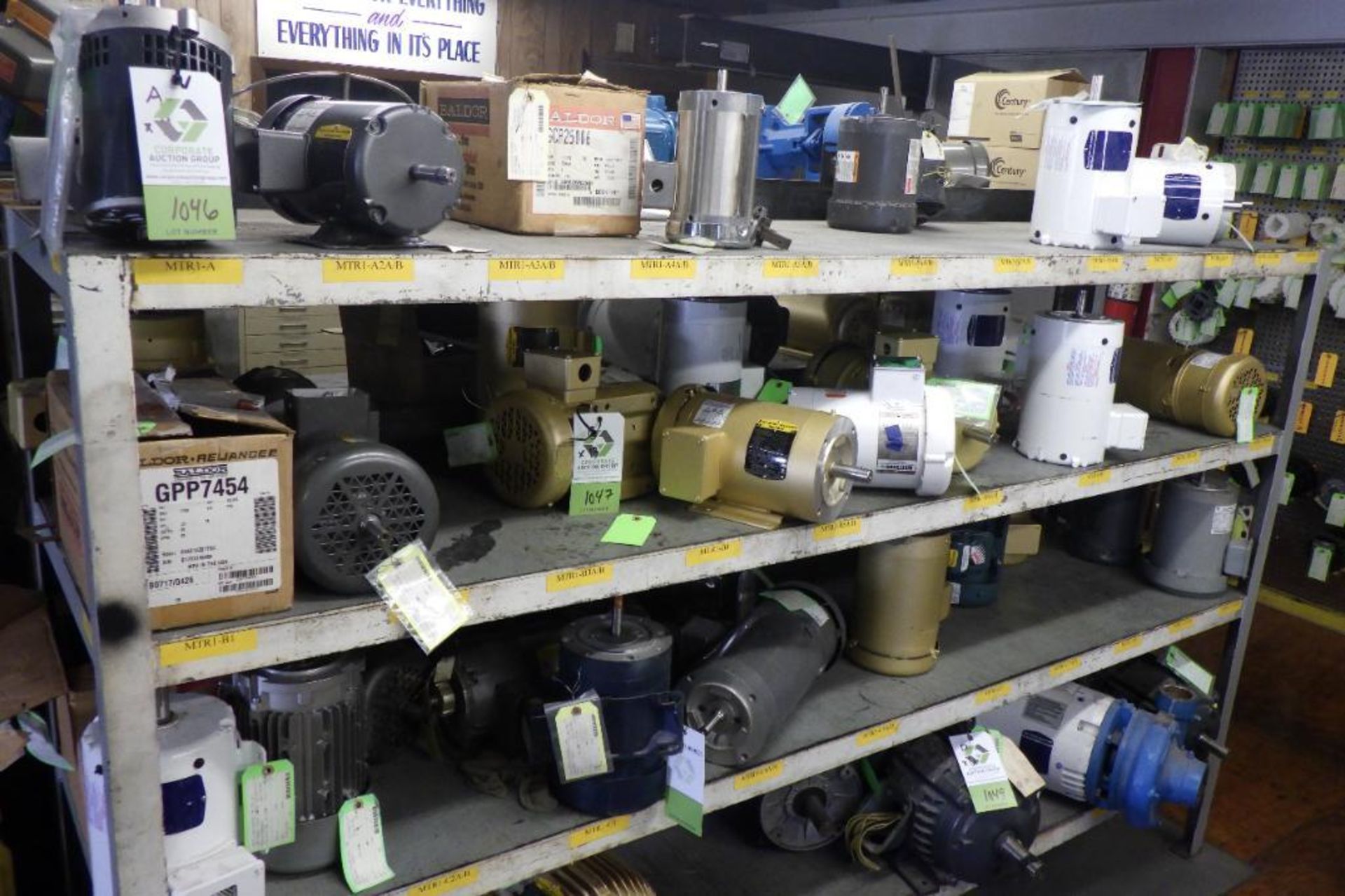 Assorted AC motors